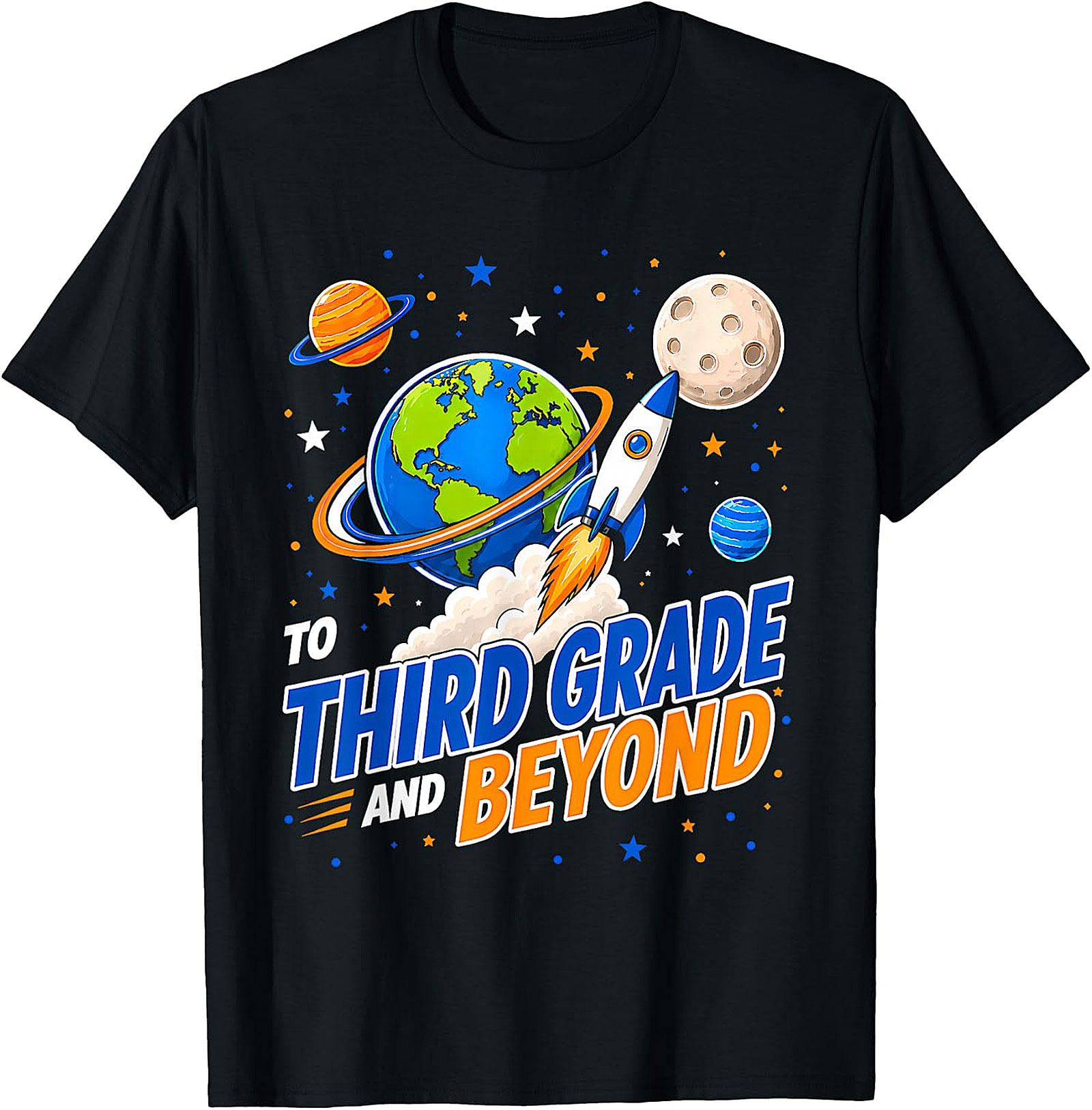 Third Grade and Beyond Back to School T-Shirt