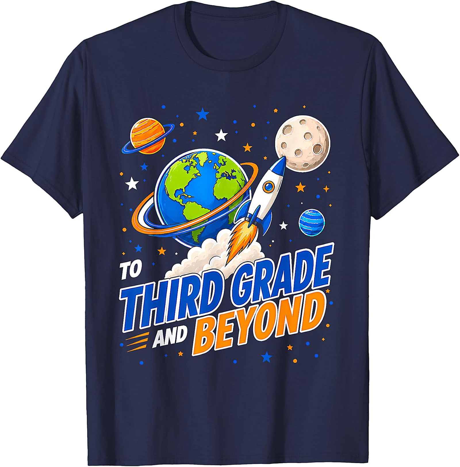 Third Grade and Beyond Back to School T-Shirt