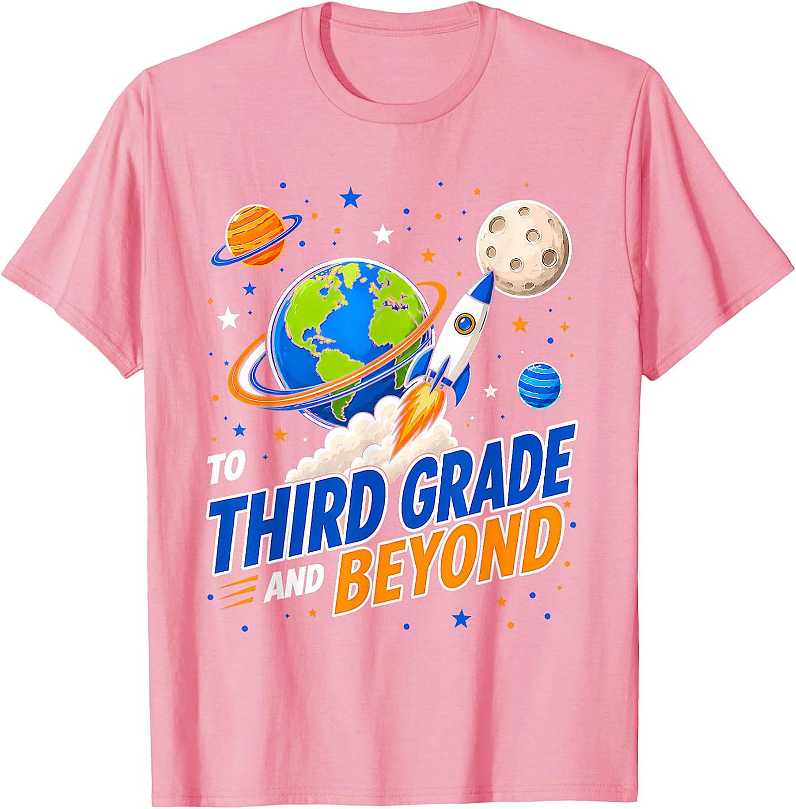Third Grade and Beyond Back to School T-Shirt