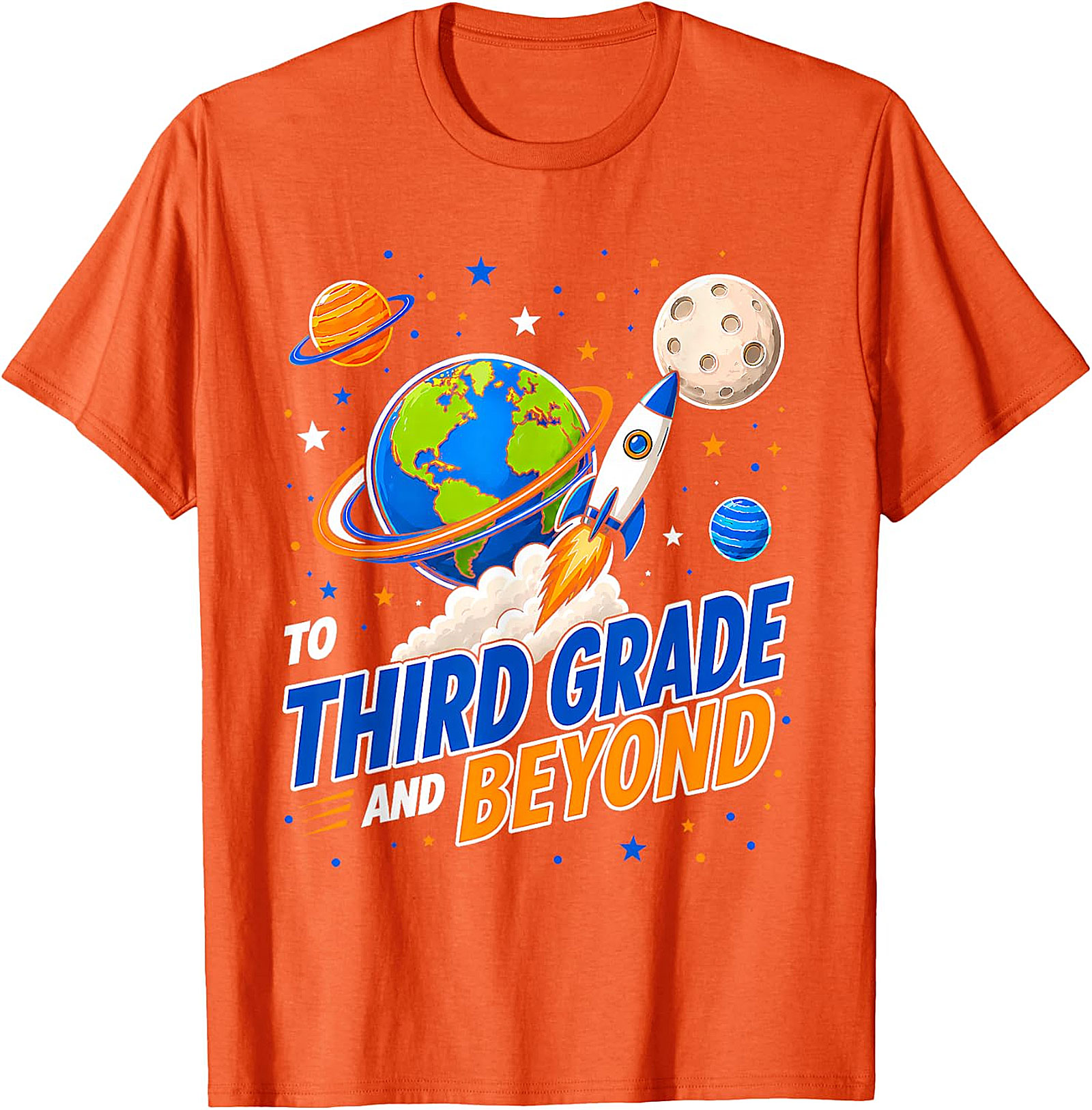 Third Grade and Beyond Back to School T-Shirt