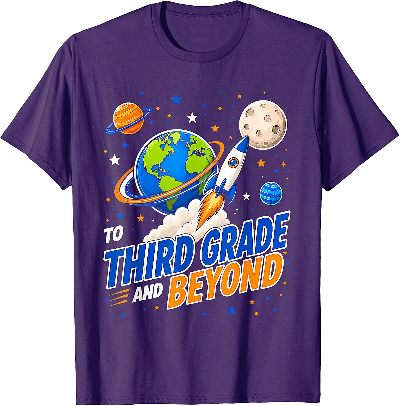 Third Grade and Beyond Back to School T-Shirt