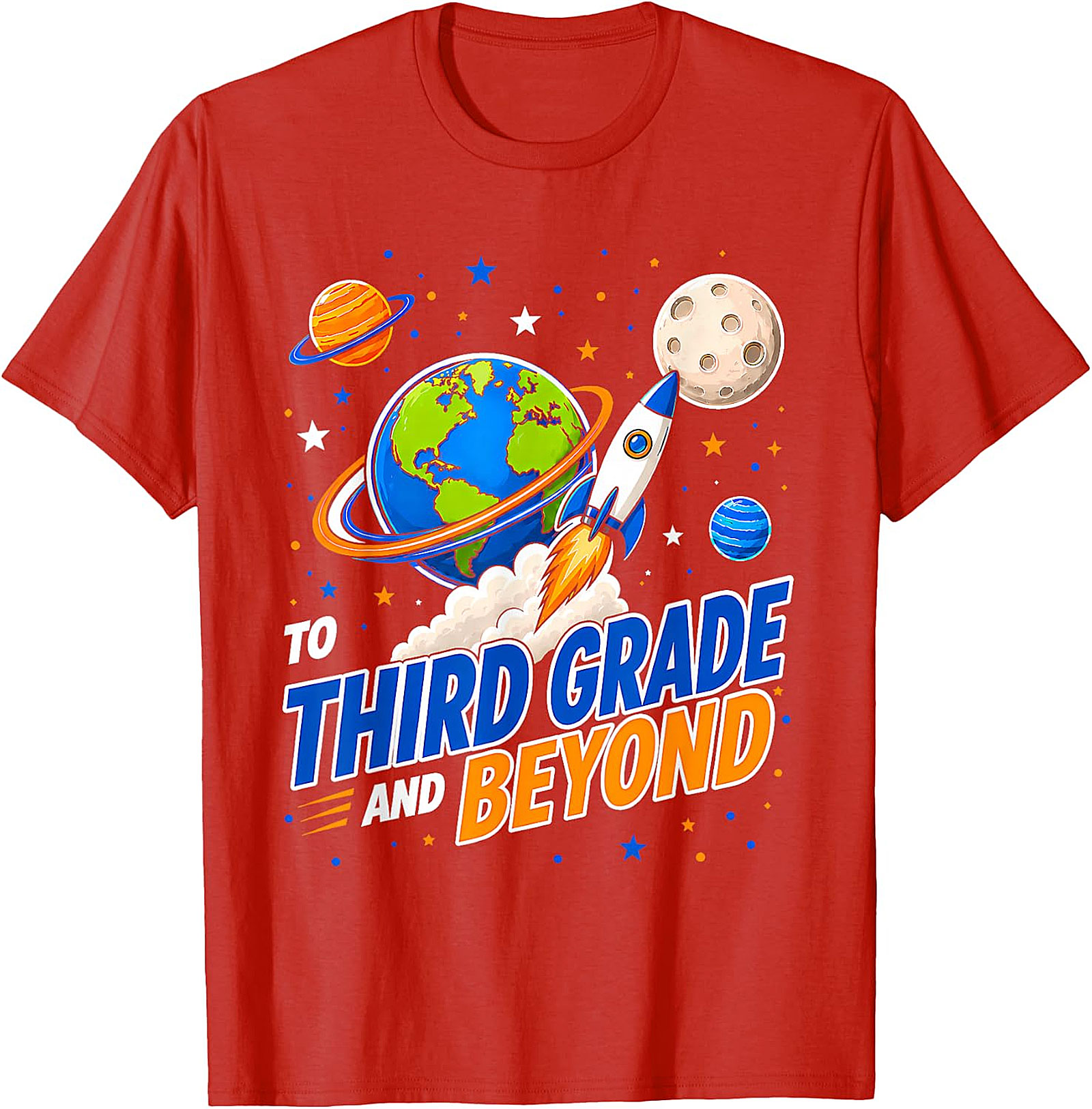 Third Grade and Beyond Back to School T-Shirt