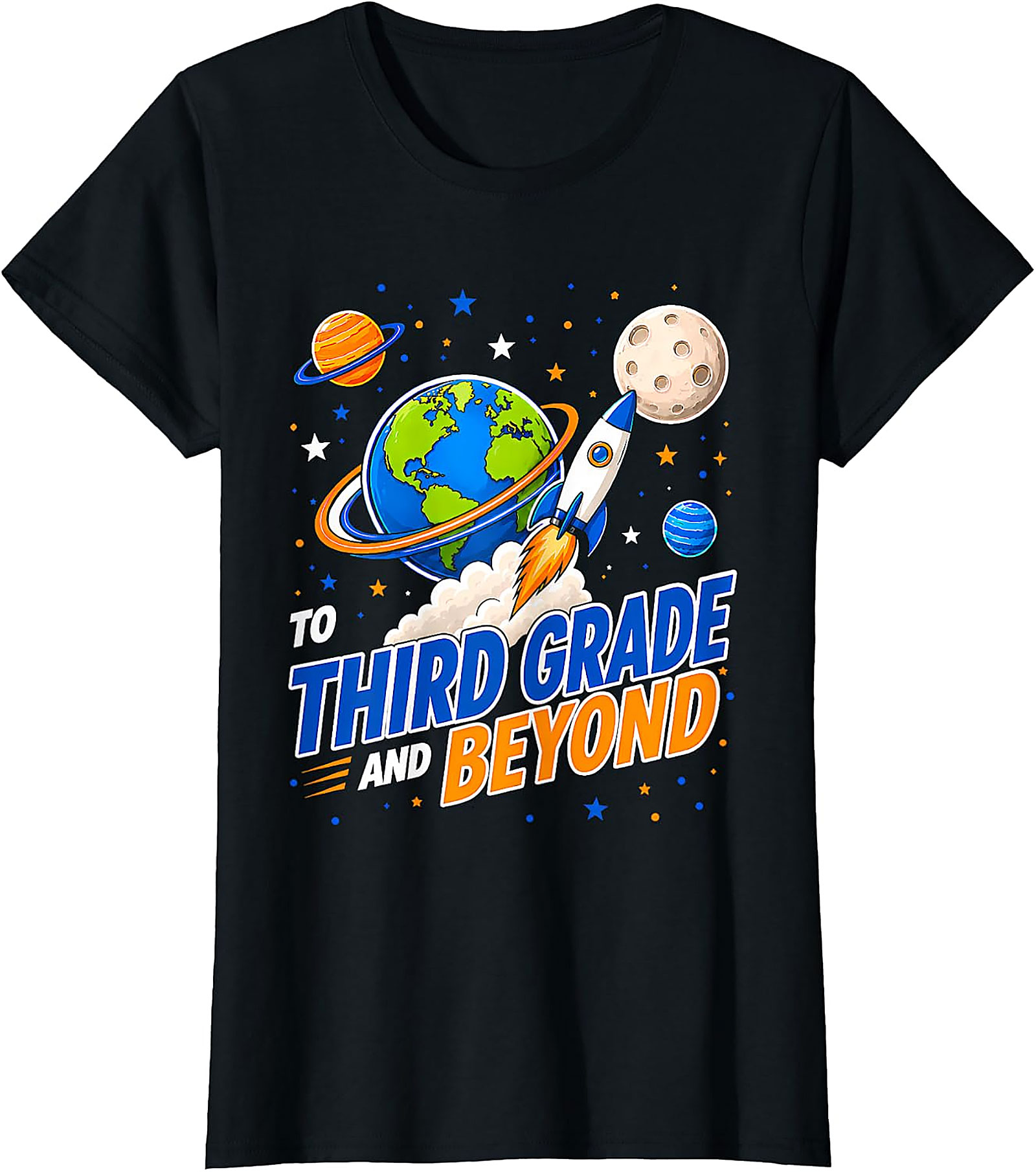 Third Grade and Beyond Back to School T-Shirt