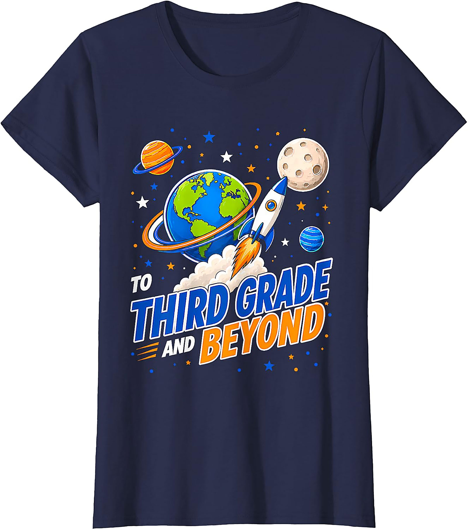 Third Grade and Beyond Back to School T-Shirt