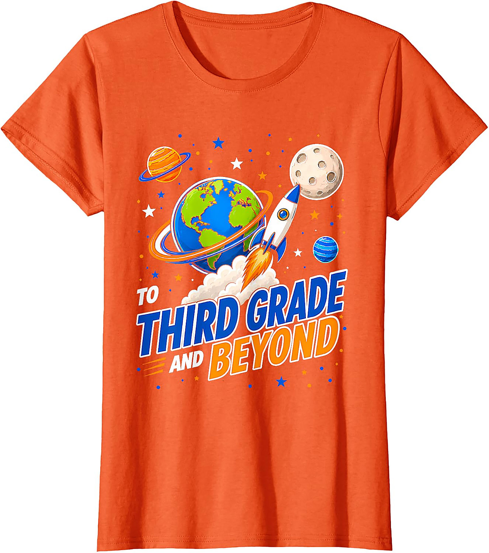 Third Grade and Beyond Back to School T-Shirt