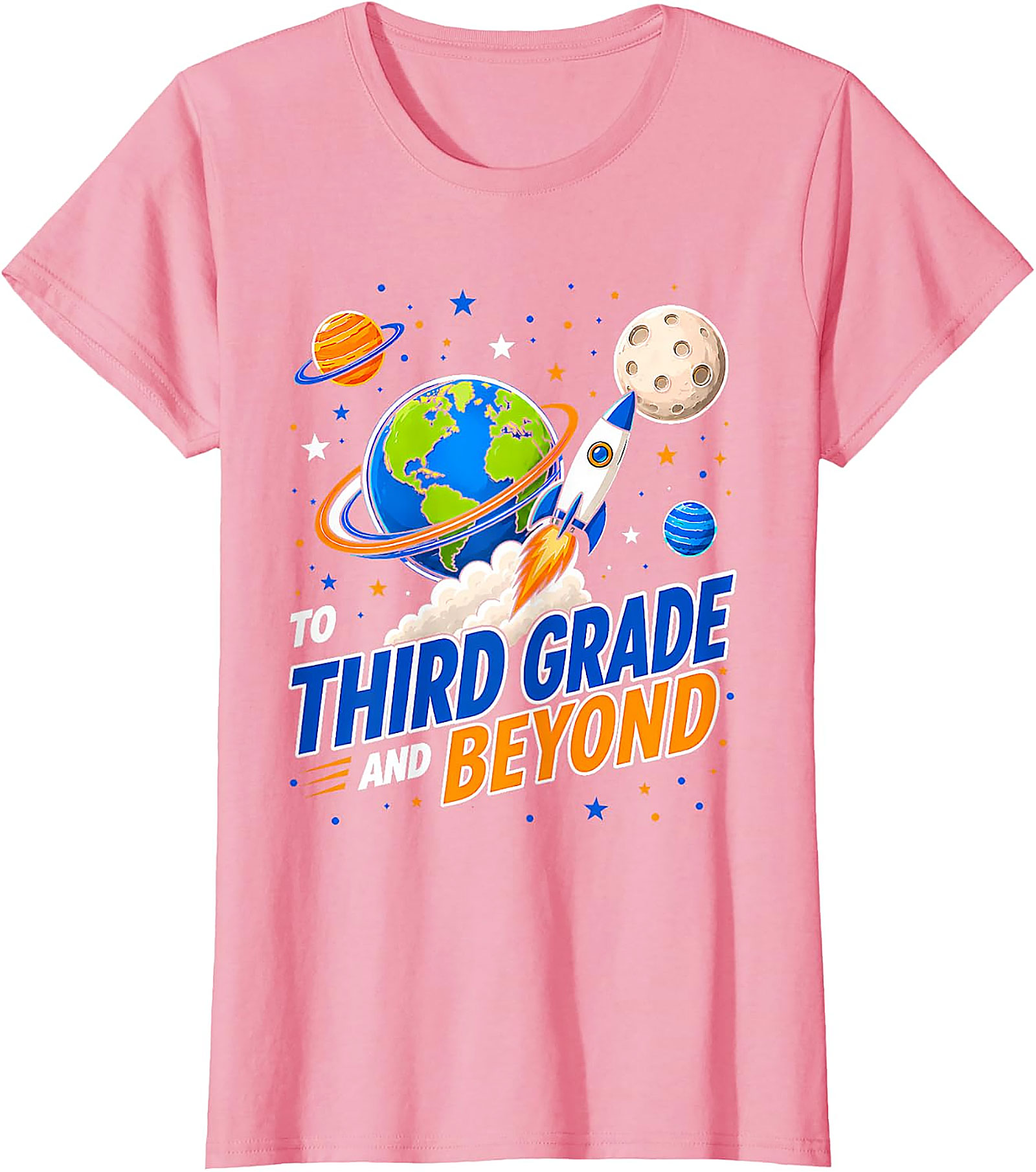 Third Grade and Beyond Back to School T-Shirt