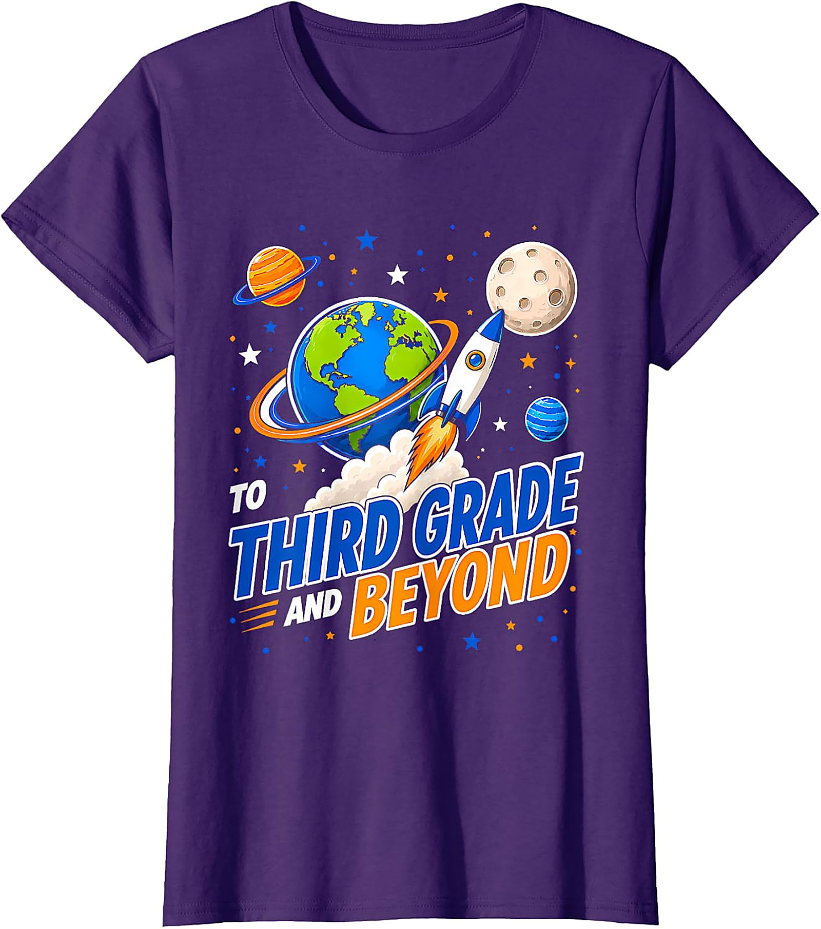 Third Grade and Beyond Back to School T-Shirt