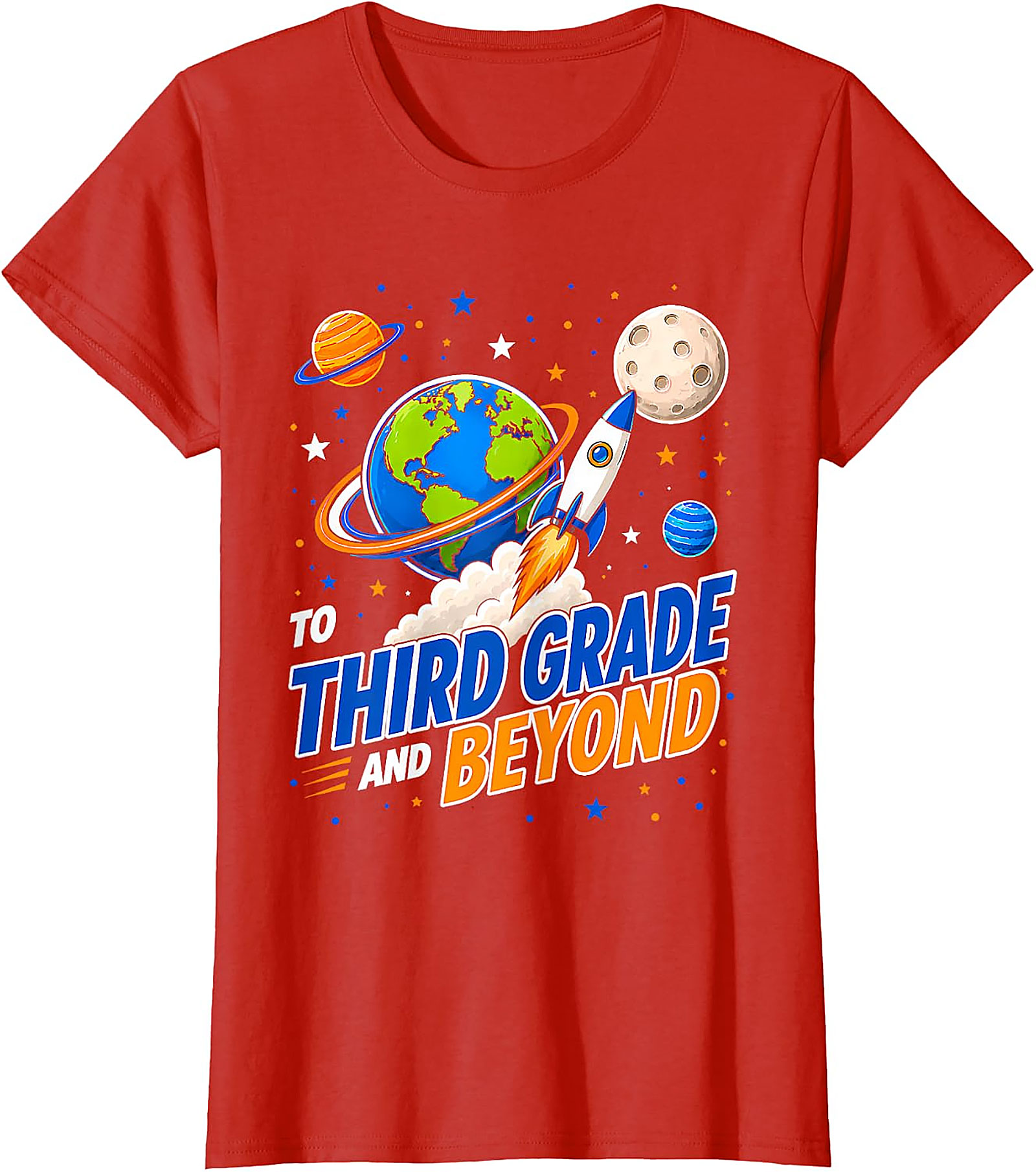Third Grade and Beyond Back to School T-Shirt