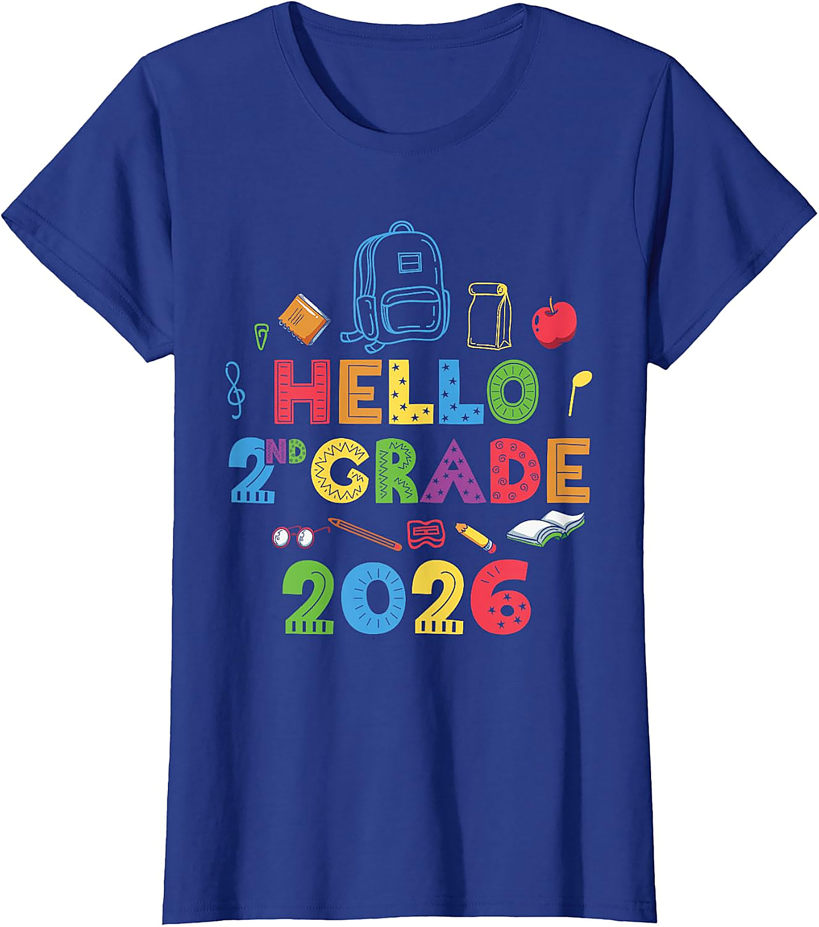 Hello 2nd Grade 2026 T-Shirt | Back to School Tee