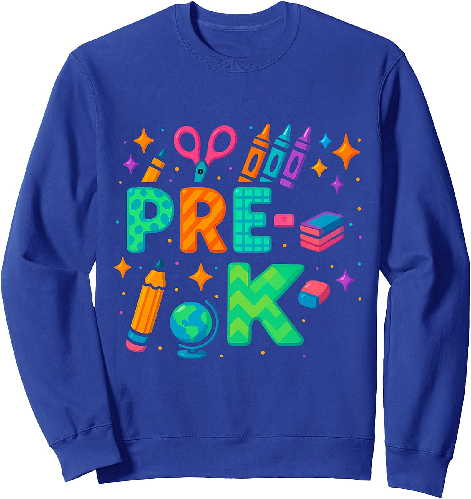 Pre-K 2026 Back to School Girls Sweatshirt - My 1st Day