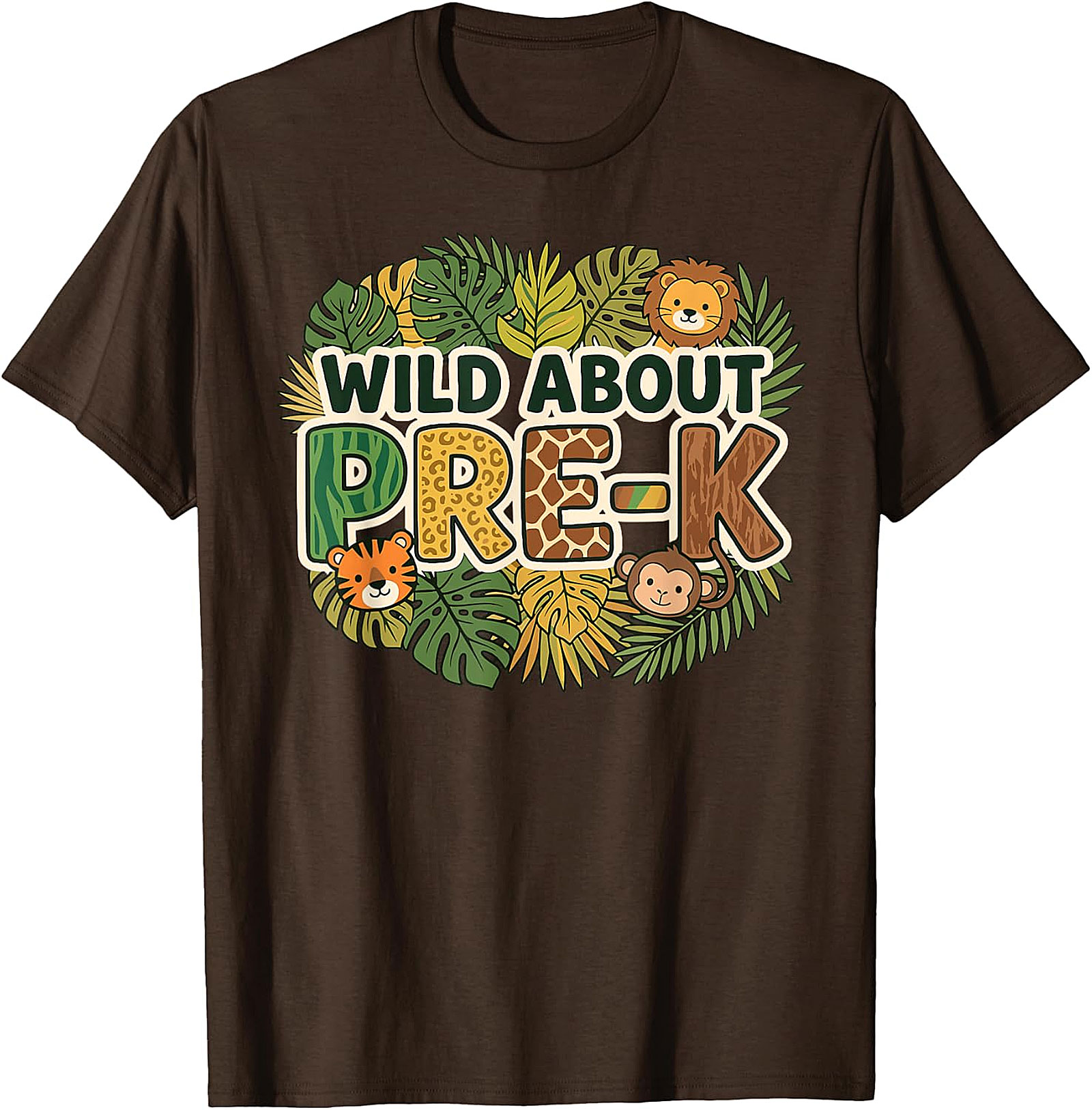 Wild About Pre-K T-Shirt | Teacher & Student Back to School Tee