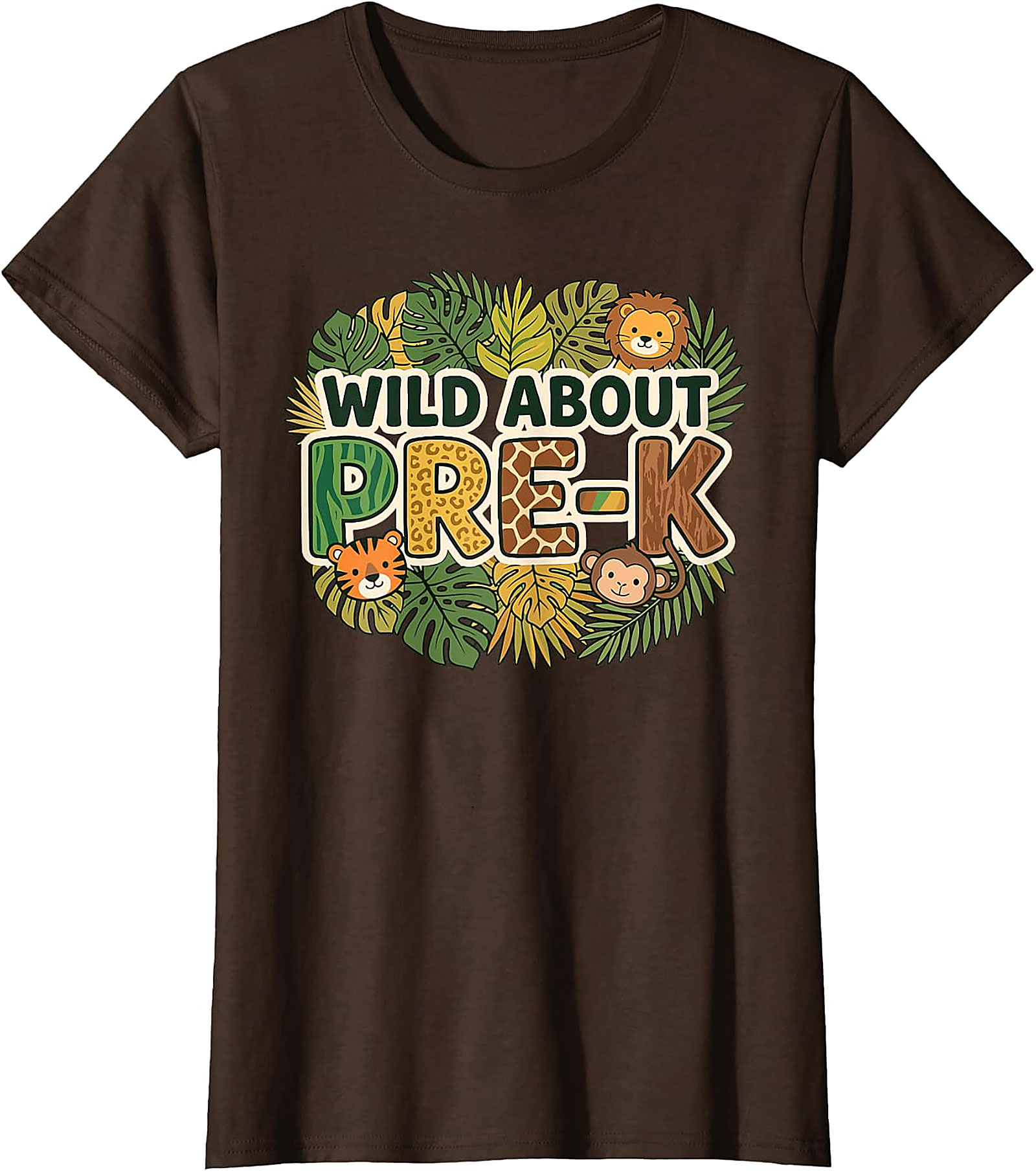 Wild About Pre-K T-Shirt | Teacher & Student Back to School Tee