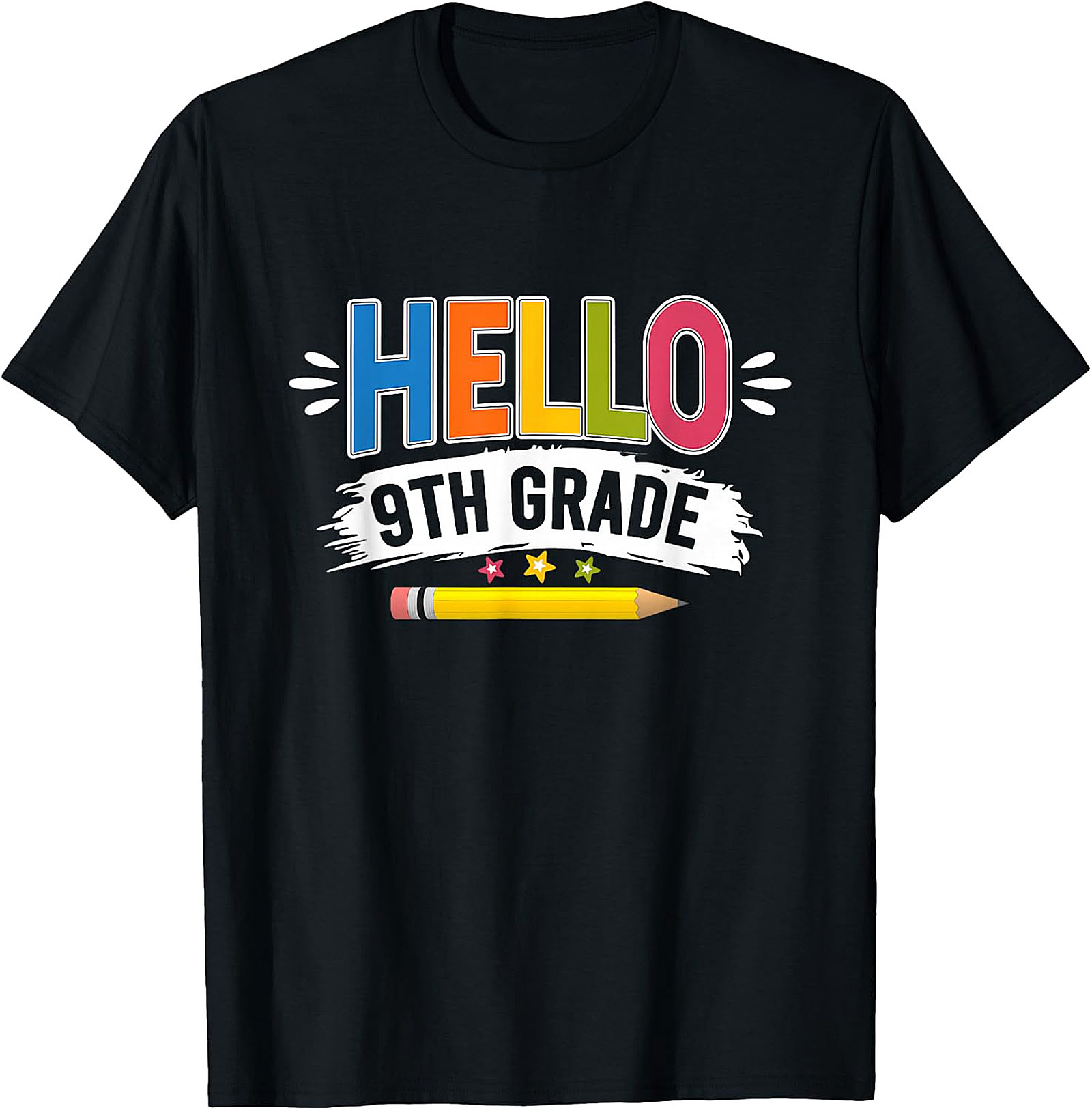 Hello 9th Grade Shirt | Back to School Student T-Shirt
