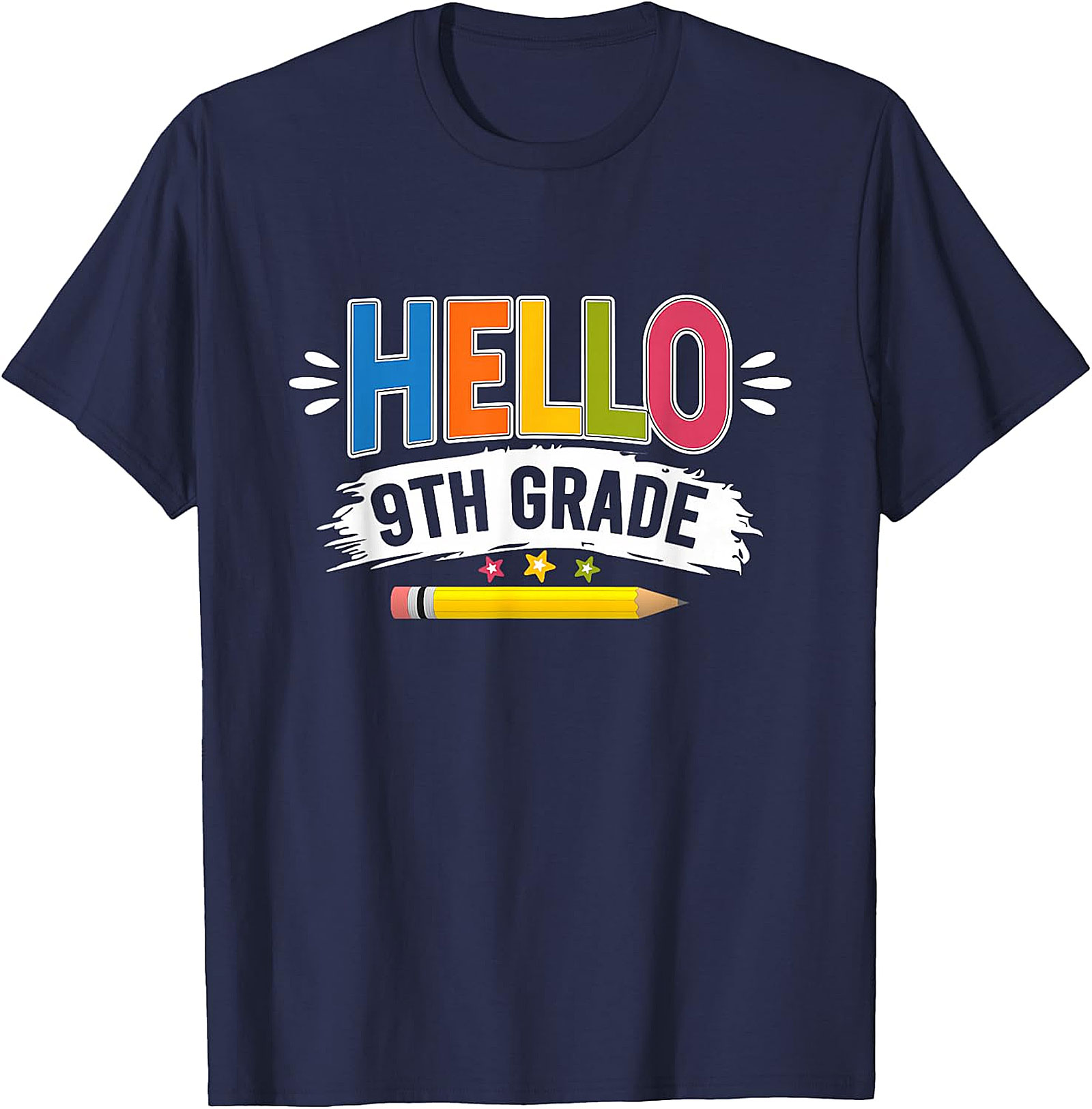 Hello 9th Grade Shirt | Back to School Student T-Shirt