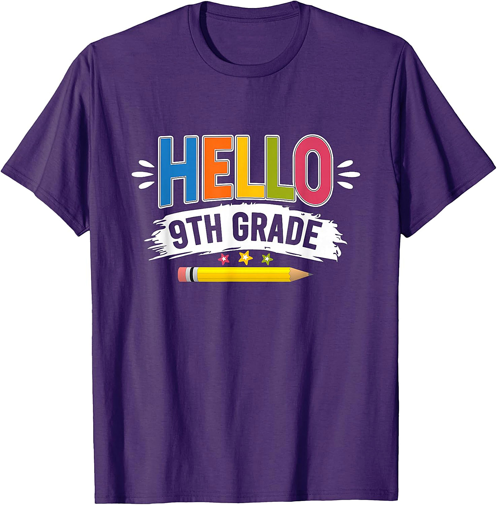 Hello 9th Grade Shirt | Back to School Student T-Shirt