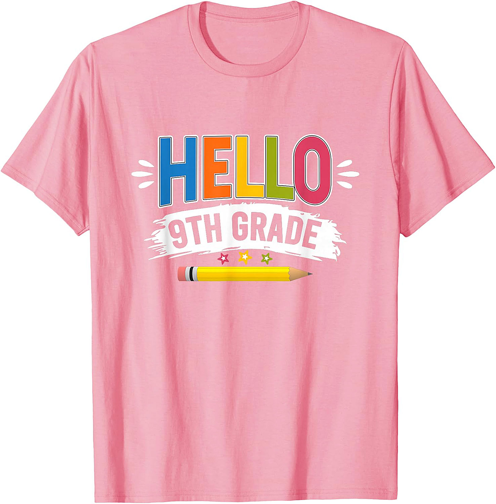 Hello 9th Grade Shirt | Back to School Student T-Shirt