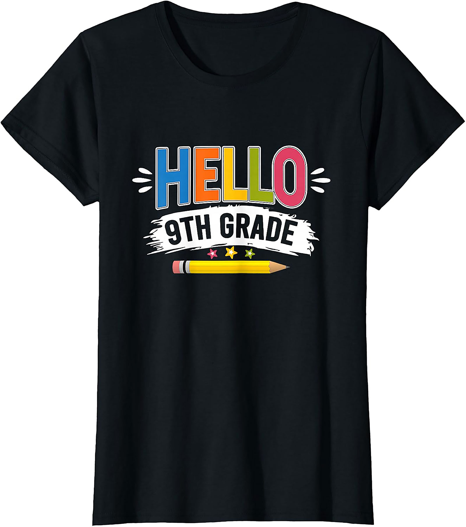 Hello 9th Grade Shirt | Back to School Student T-Shirt