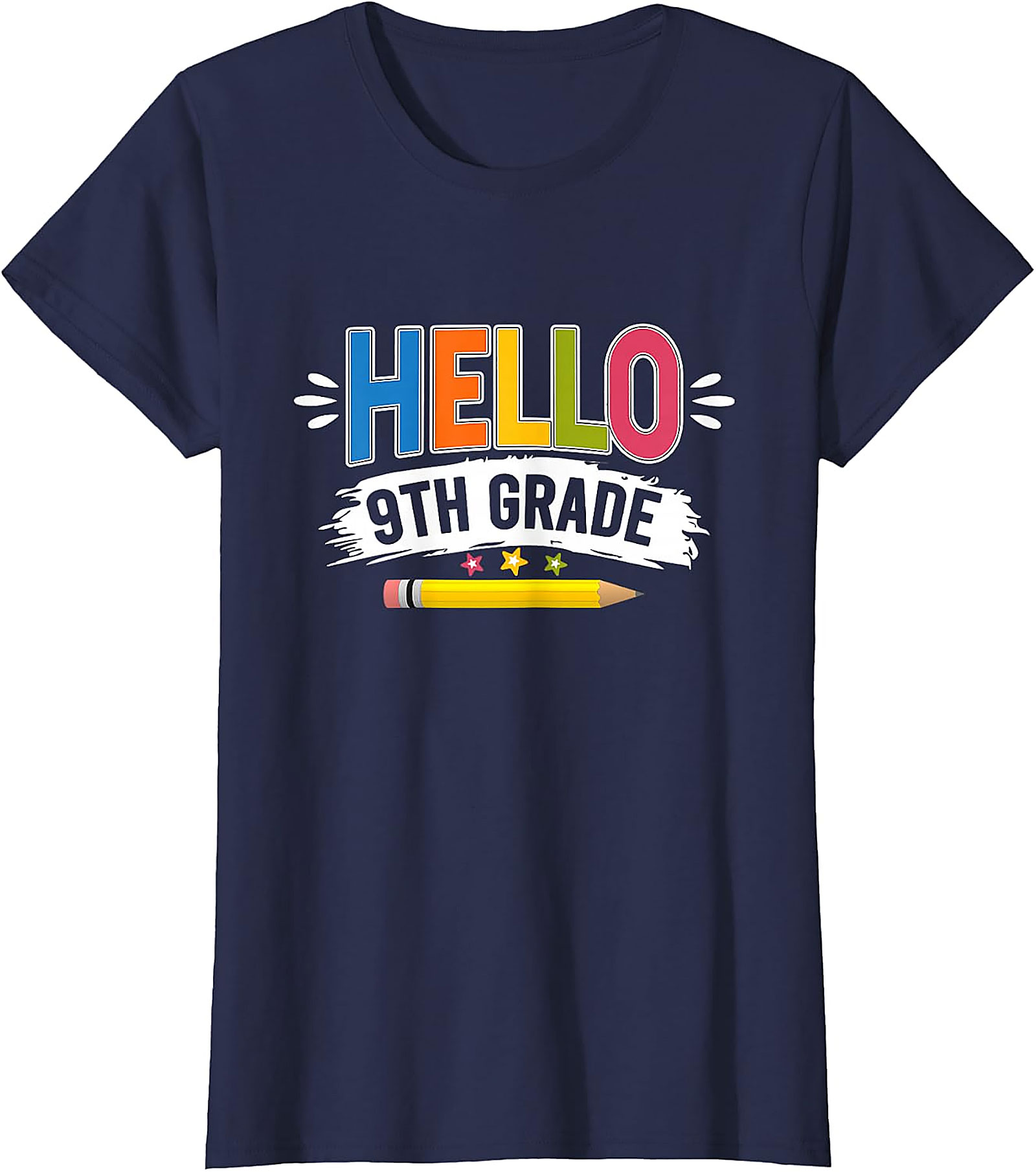 Hello 9th Grade Shirt | Back to School Student T-Shirt