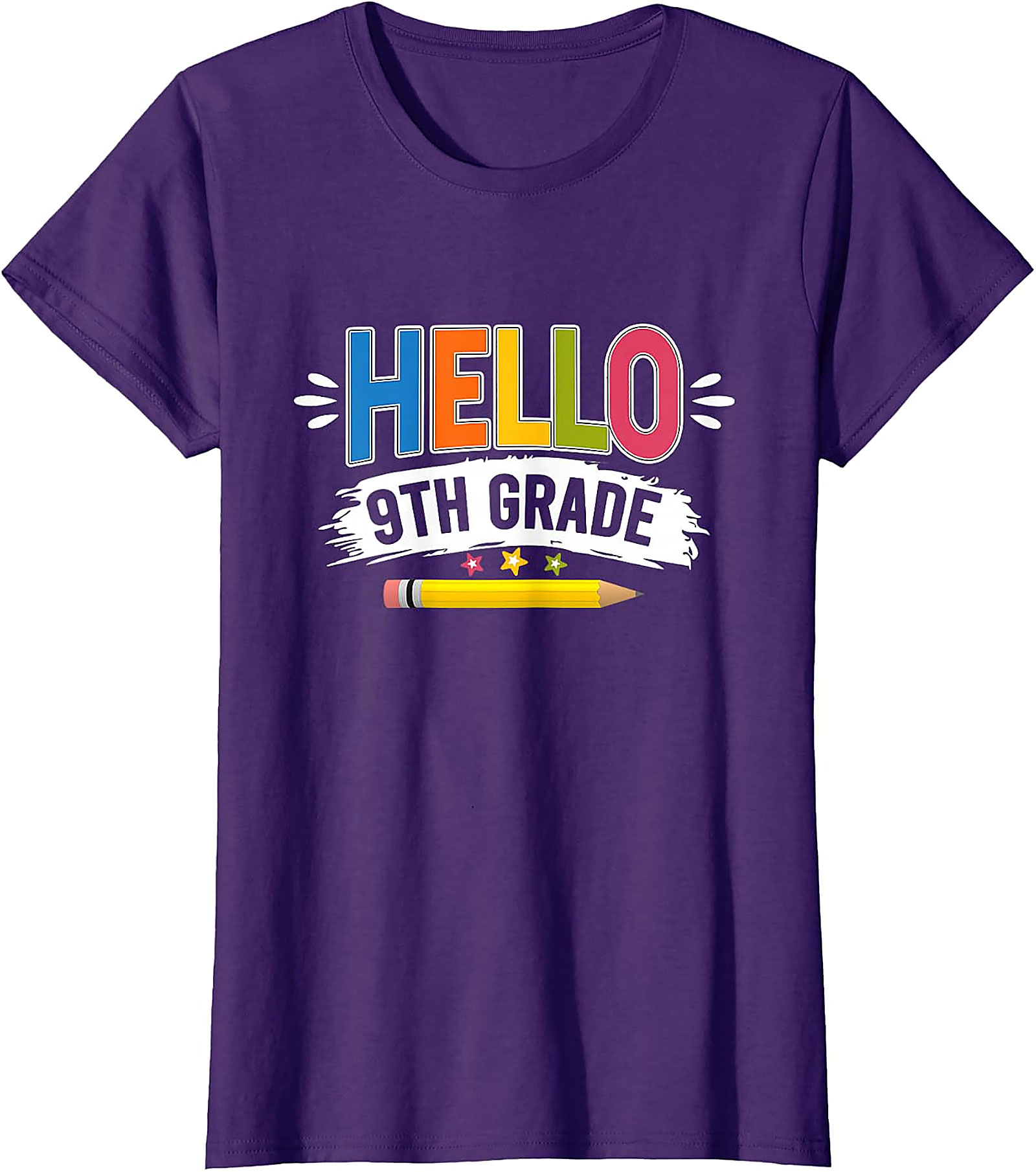 Hello 9th Grade Shirt | Back to School Student T-Shirt