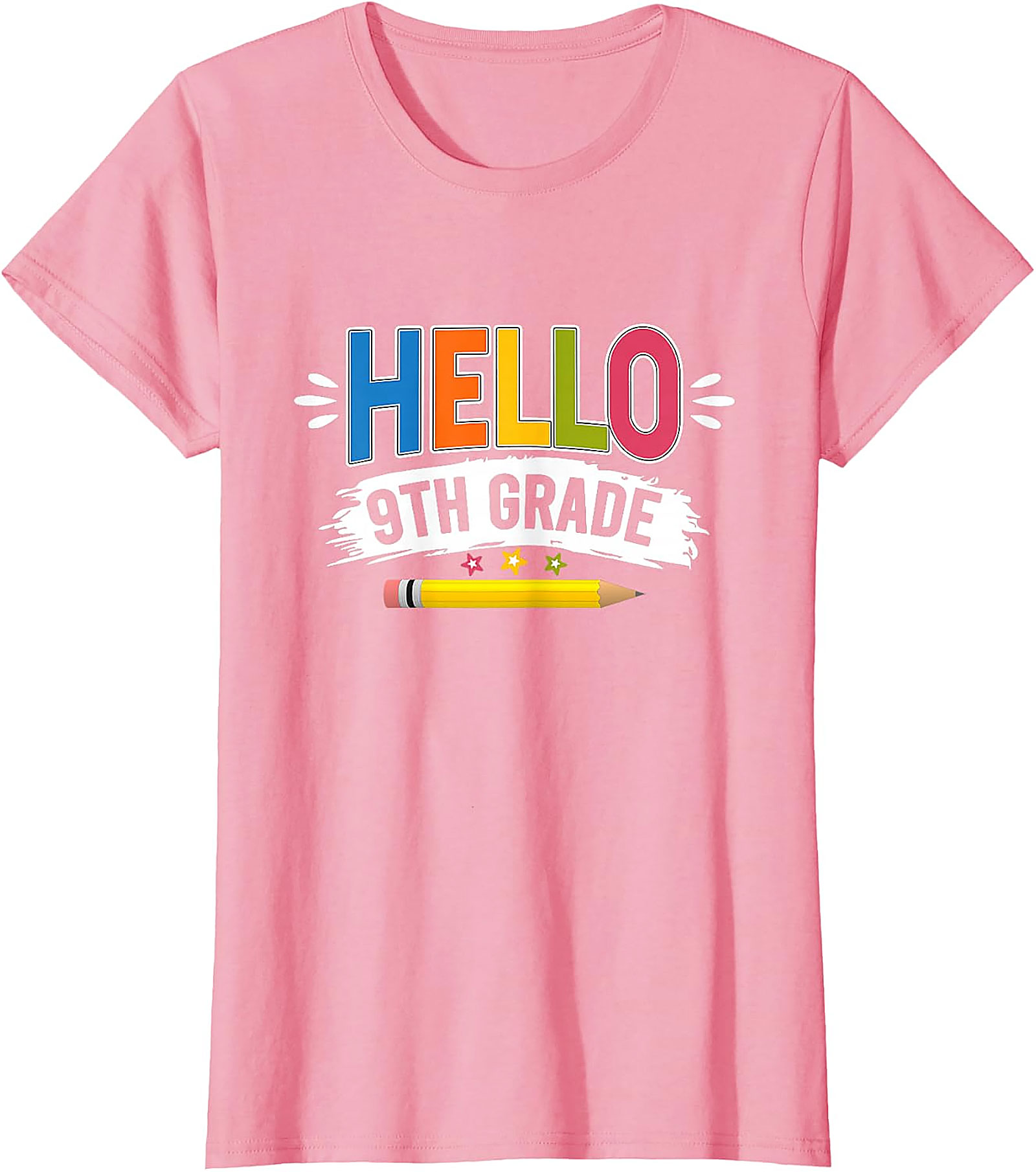 Hello 9th Grade Shirt | Back to School Student T-Shirt
