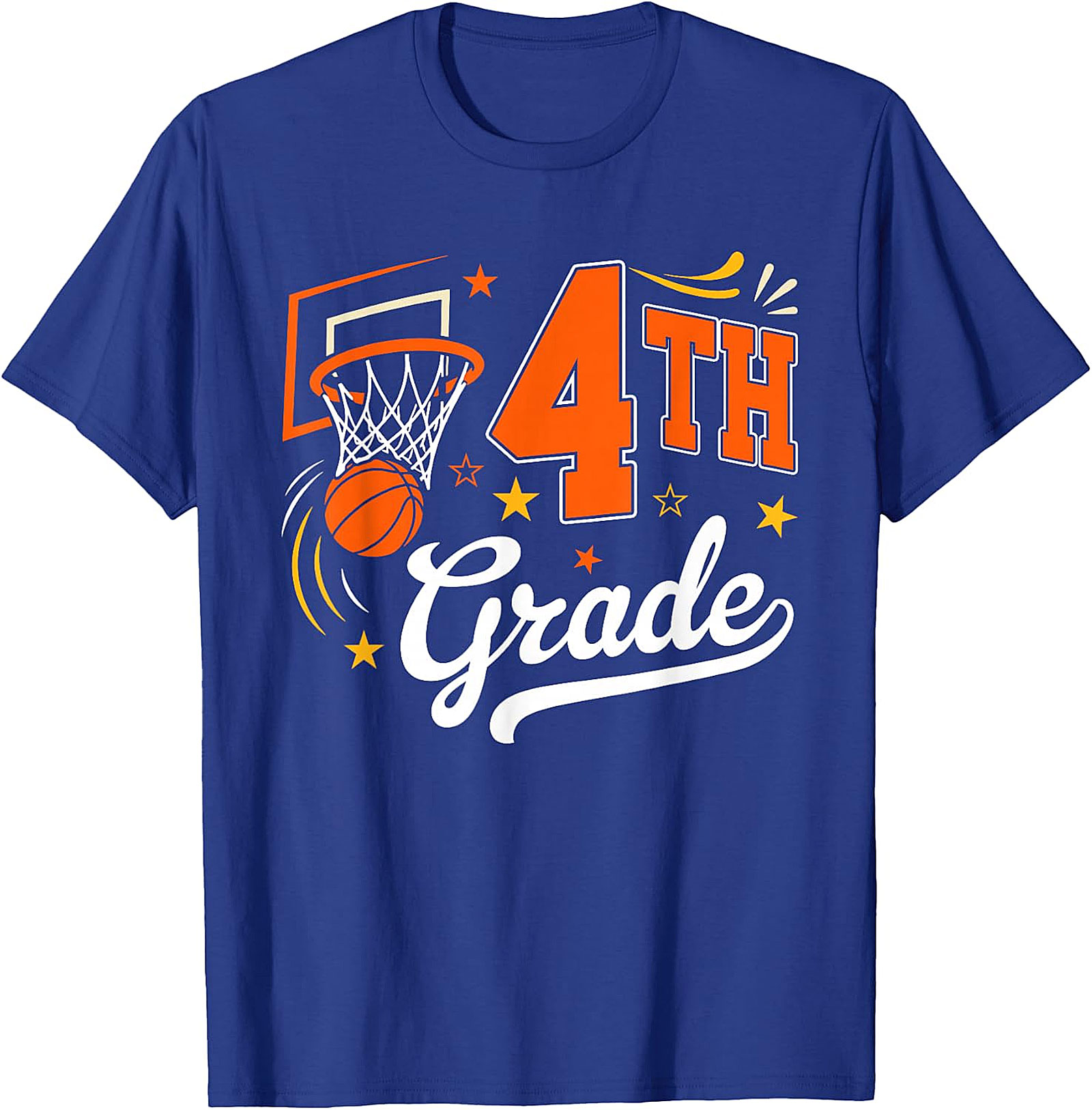 4th Grade Basketball Shirt | Back to School Teacher Student Tee
