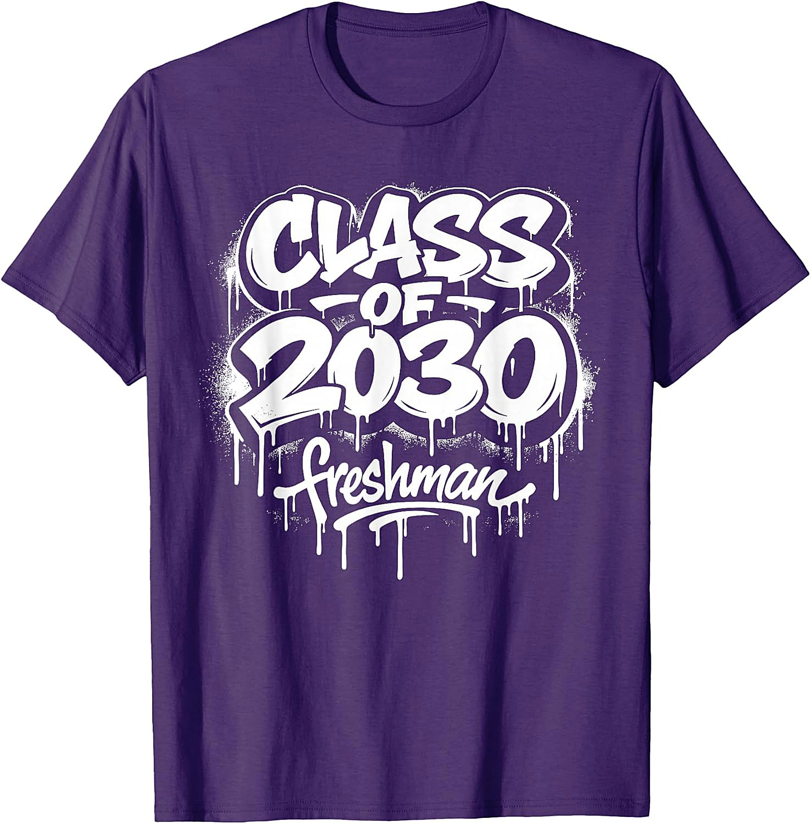 Class of 2030 Freshman T-Shirt | 9th Grade Graffiti Tee