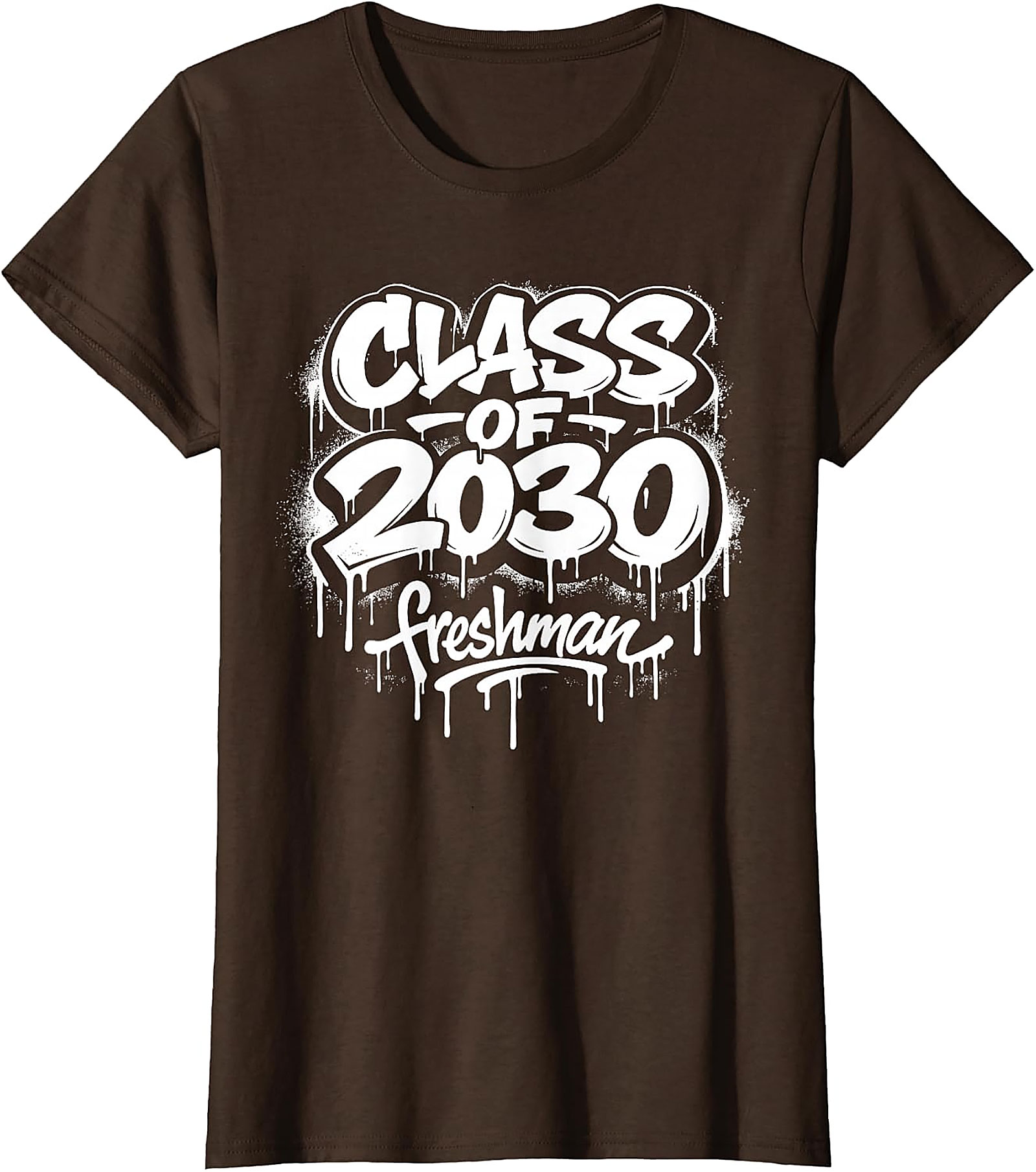 Class of 2030 Freshman T-Shirt | 9th Grade Graffiti Tee