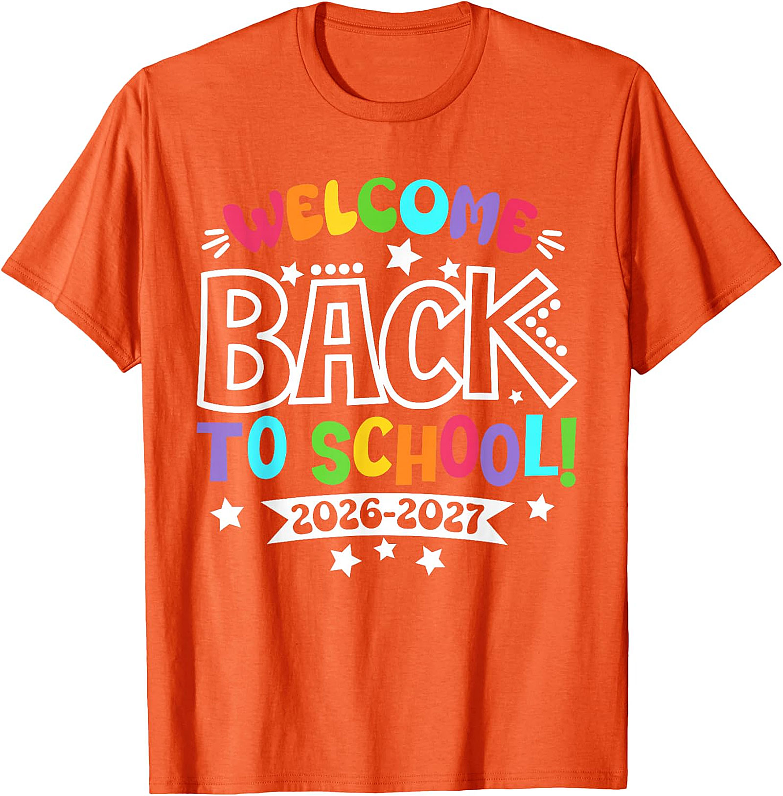 Welcome Back to School 2026 T-Shirt | First Day Tee