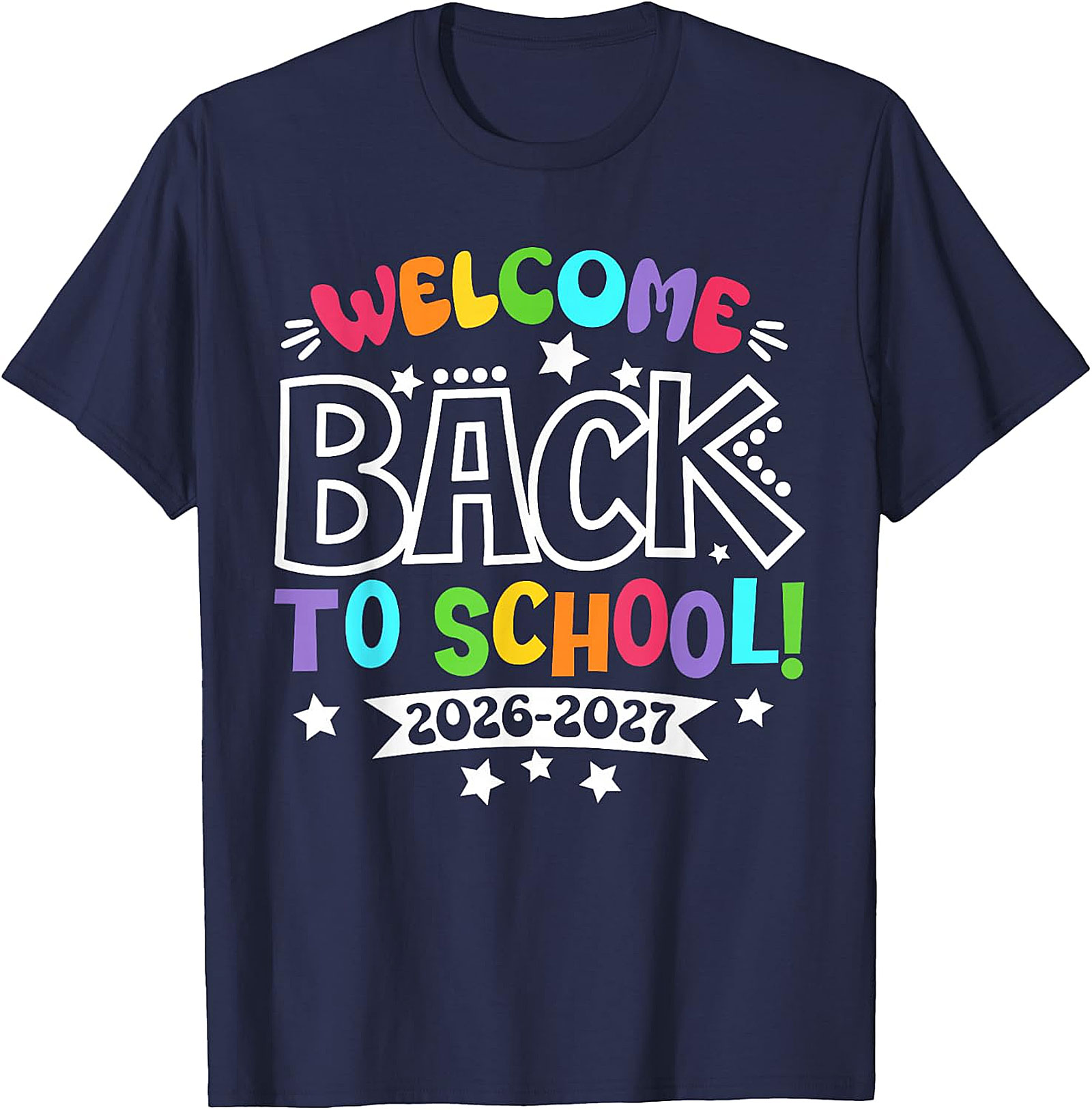 Welcome Back to School 2026 T-Shirt | First Day Tee