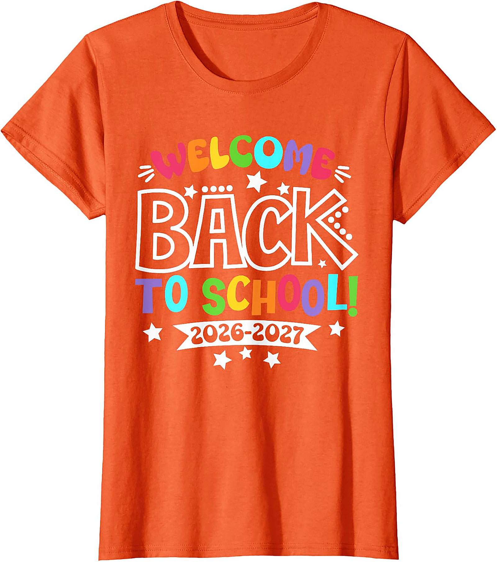 Welcome Back to School 2026 T-Shirt | First Day Tee