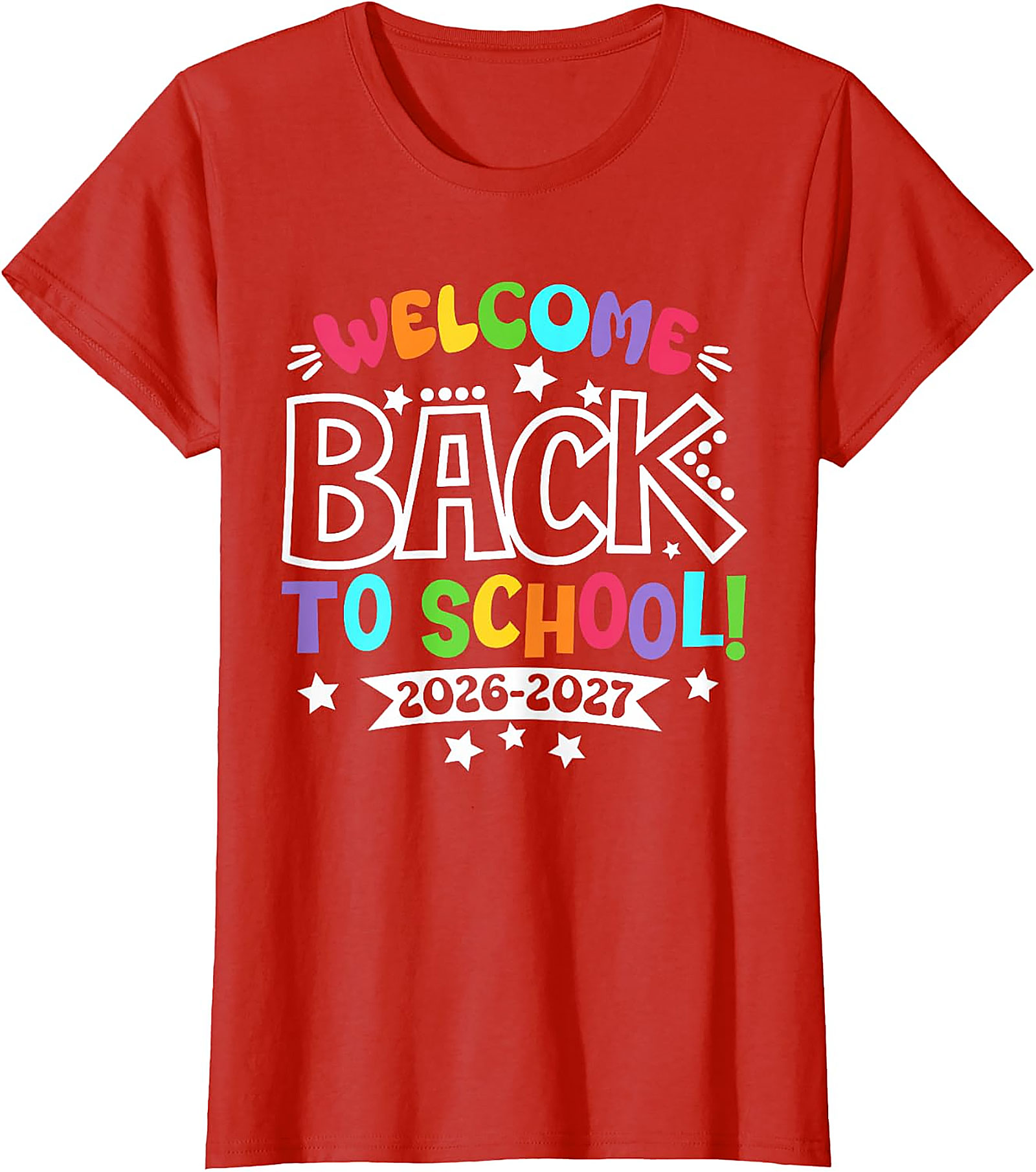 Welcome Back to School 2026 T-Shirt | First Day Tee