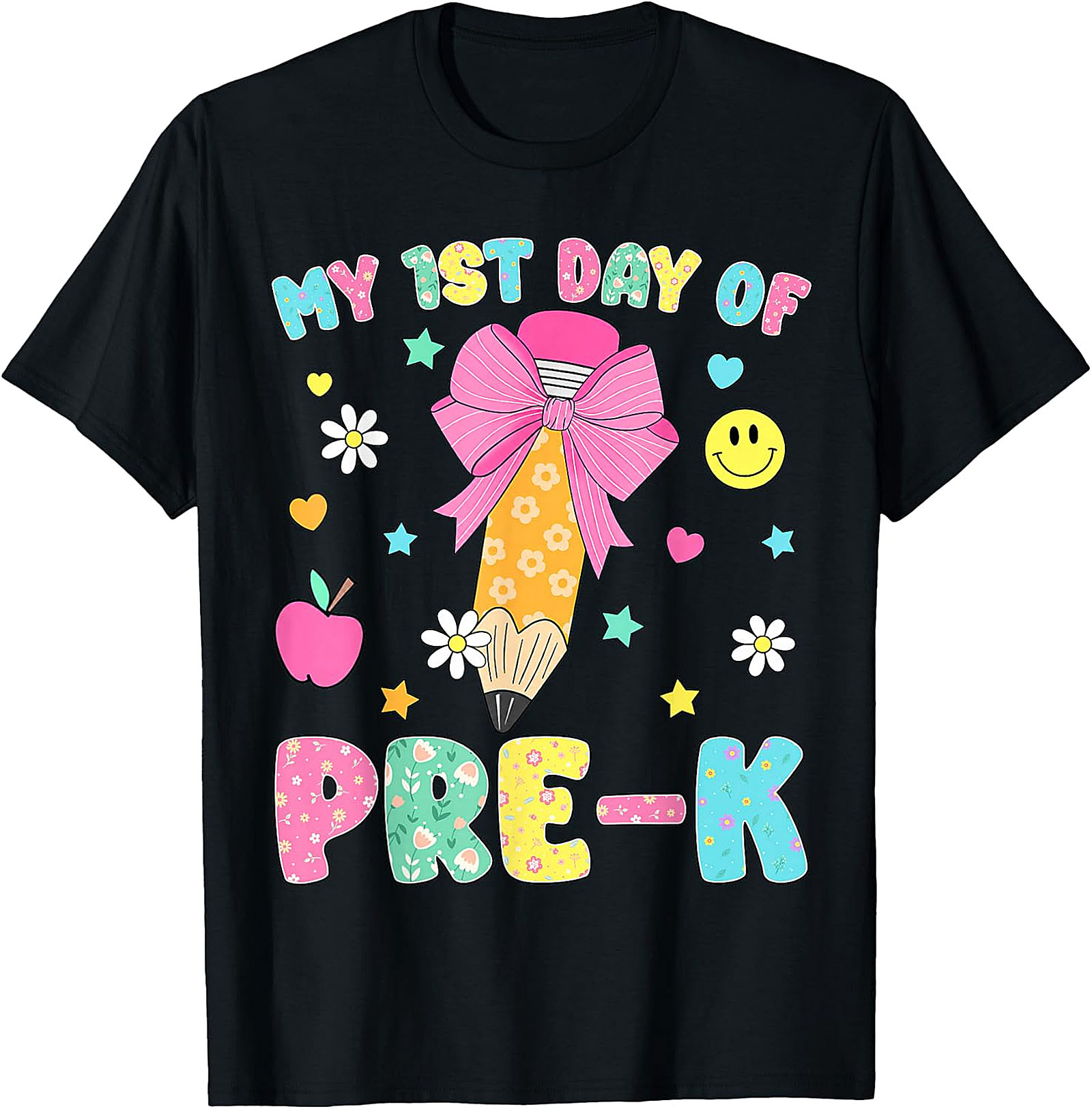 My 1st Day of Pre-K Shirt | Back to School Girls Tee