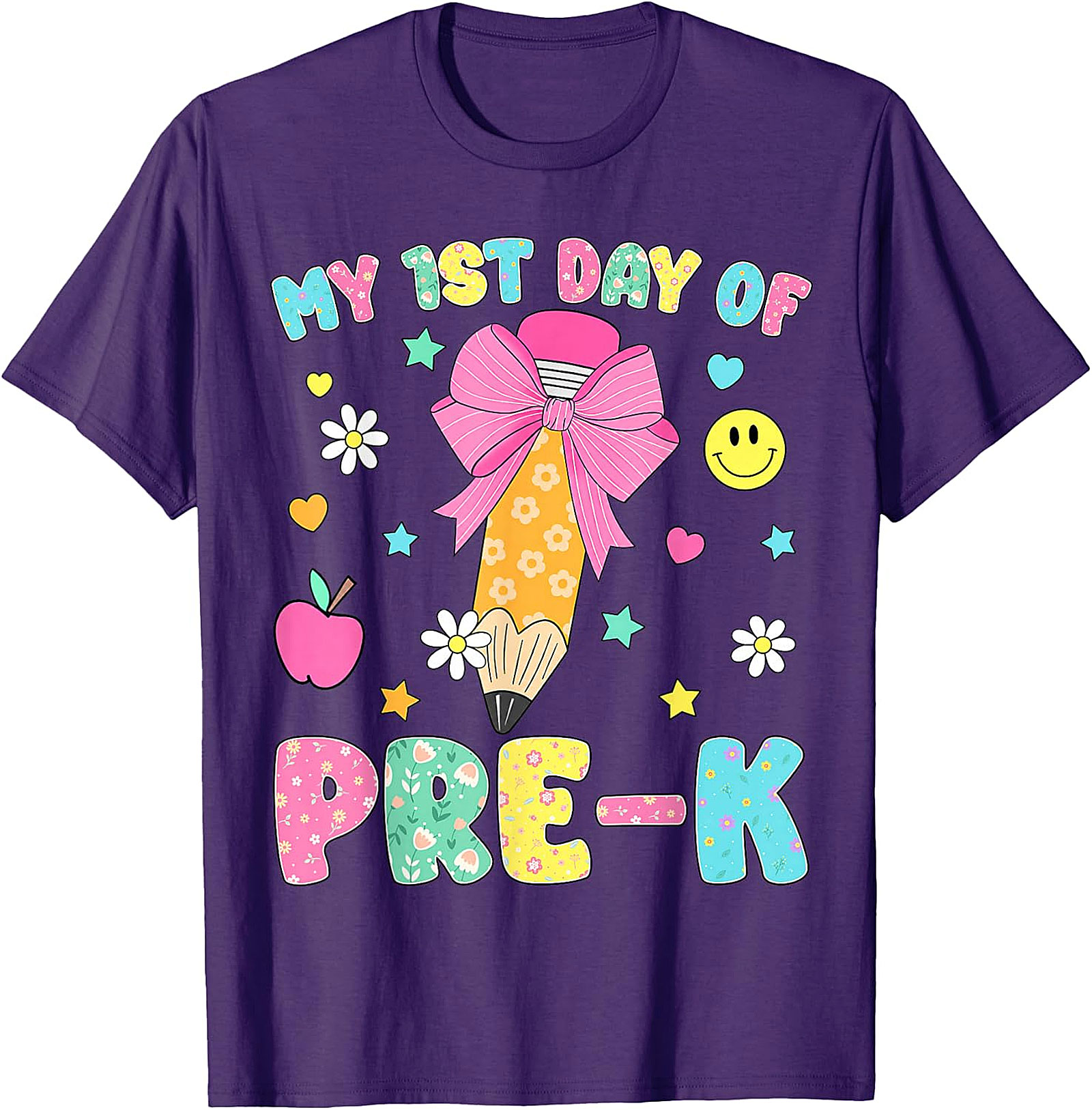 My 1st Day of Pre-K Shirt | Back to School Girls Tee