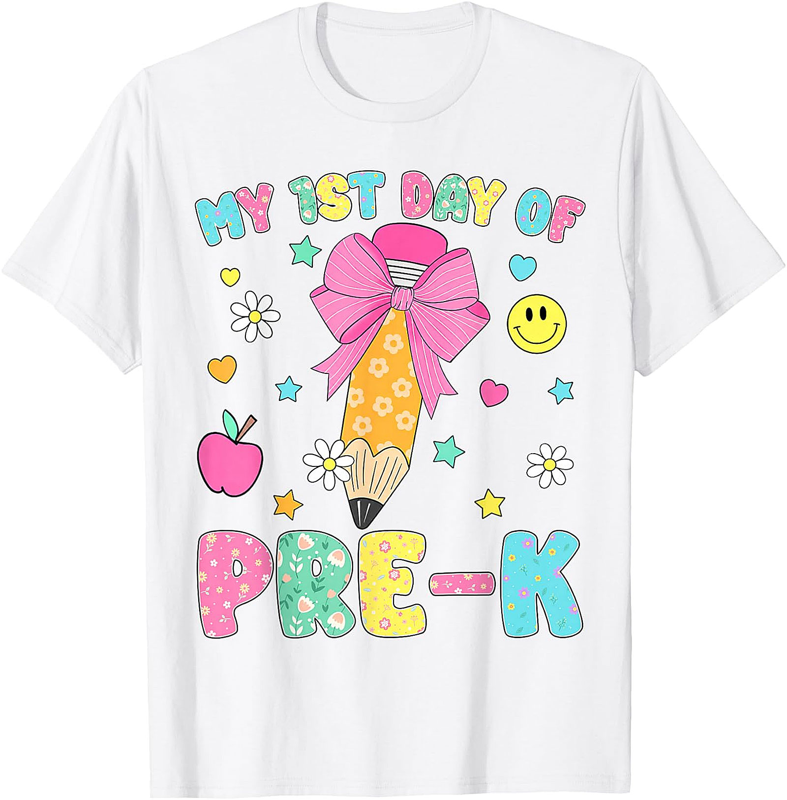 My 1st Day of Pre-K Shirt | Back to School Girls Tee