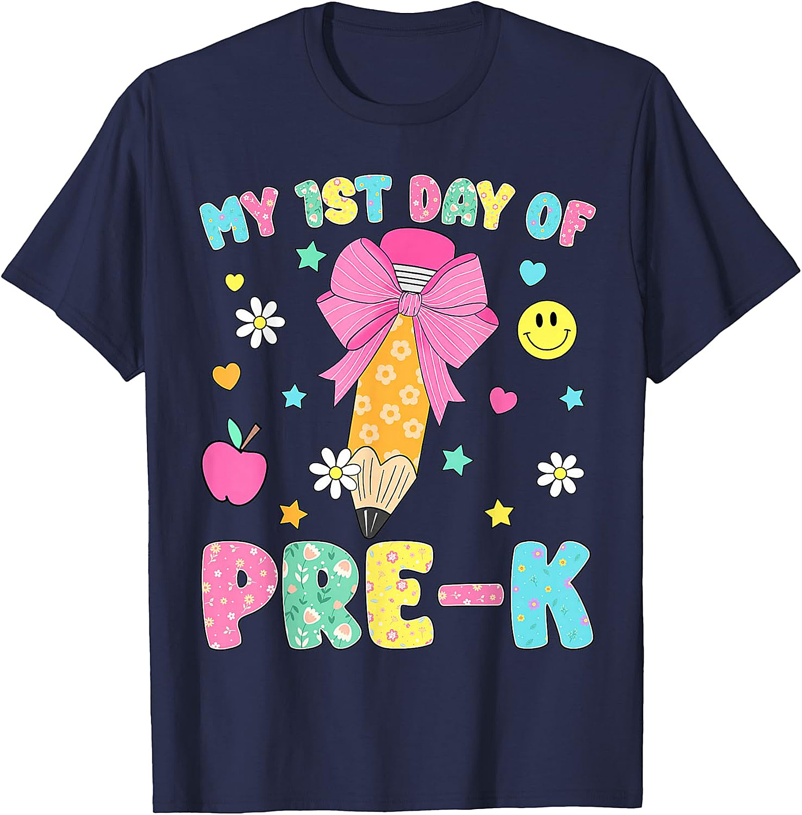 My 1st Day of Pre-K Shirt | Back to School Girls Tee