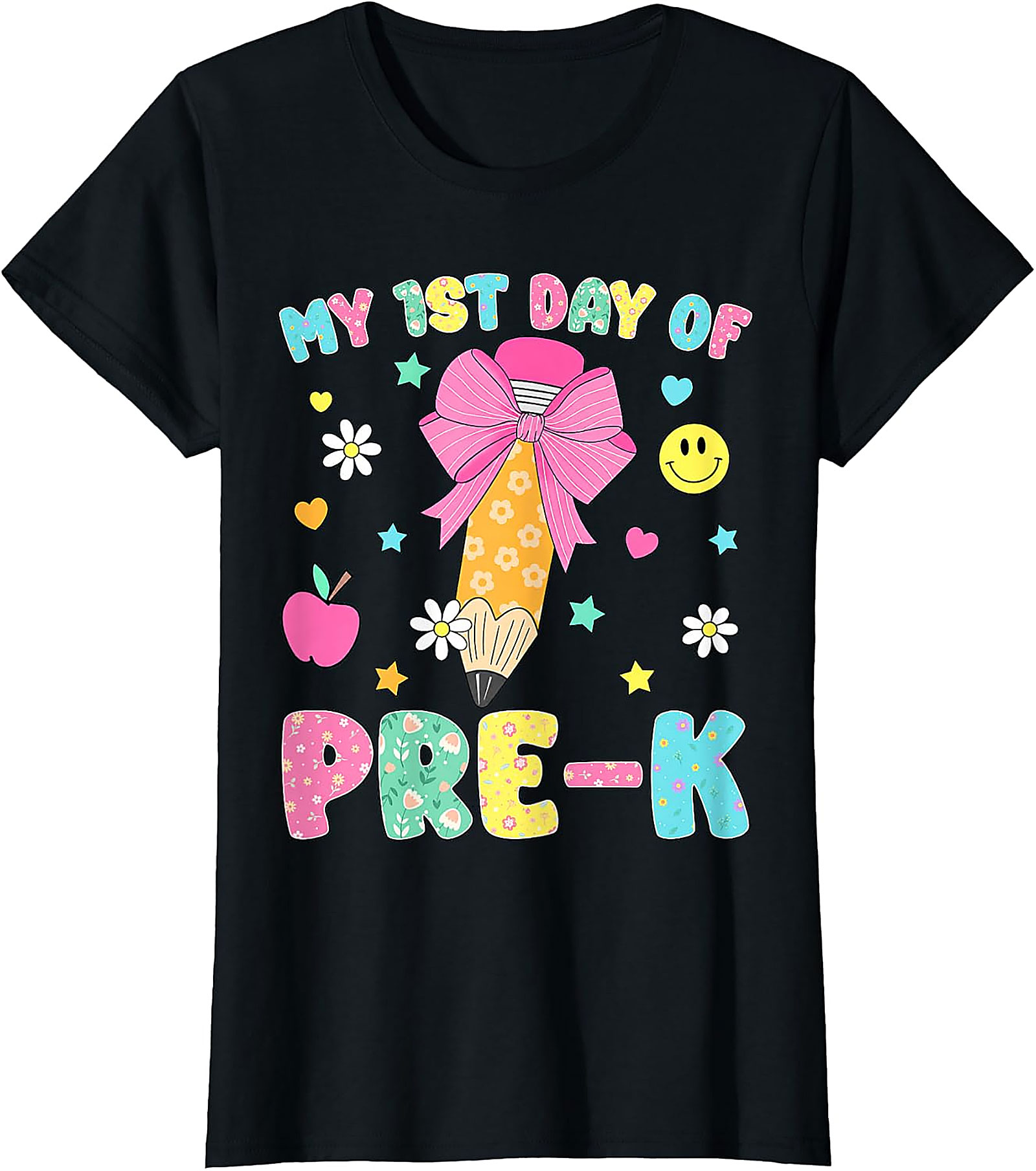 My 1st Day of Pre-K Shirt | Back to School Girls Tee