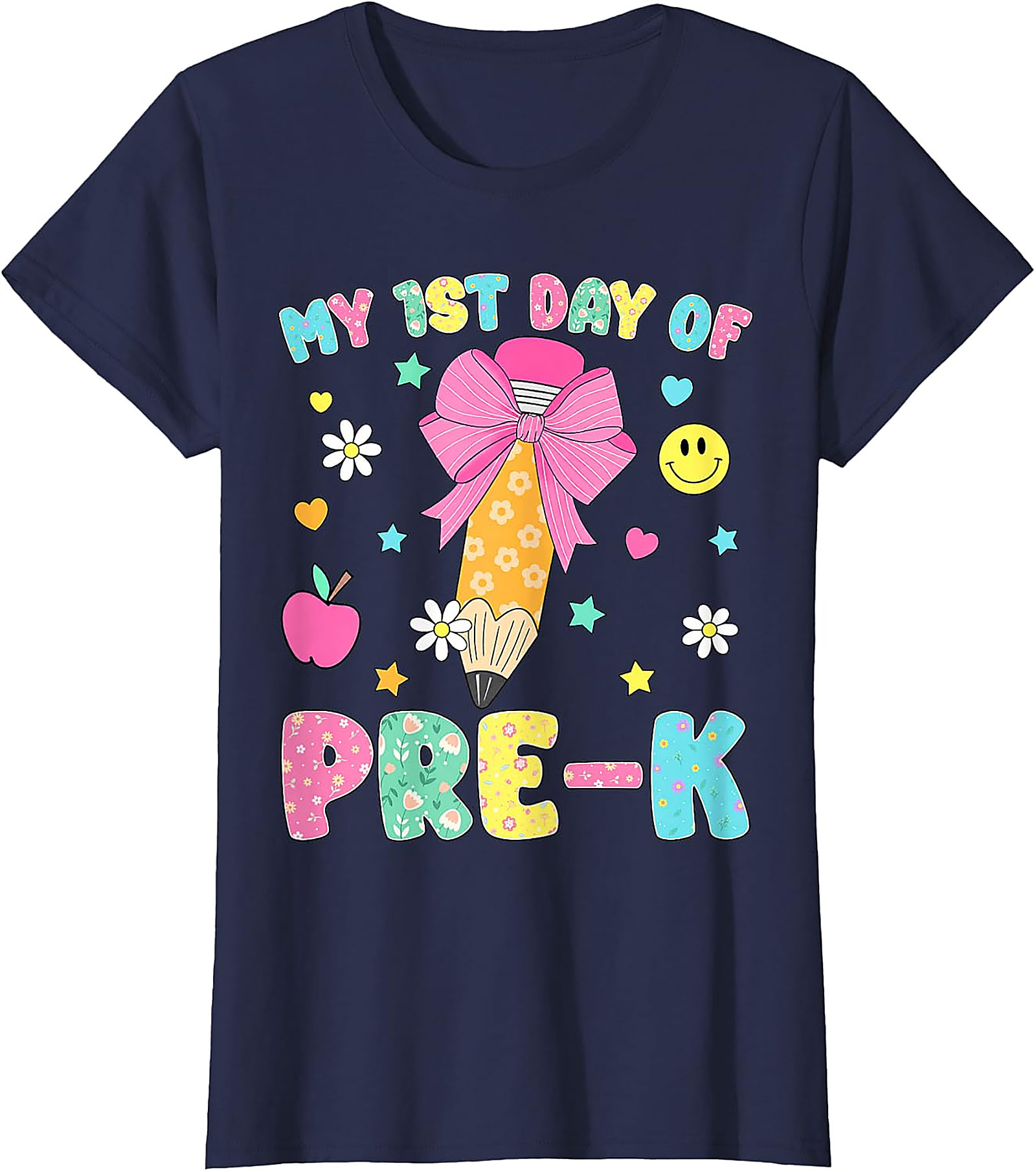 My 1st Day of Pre-K Shirt | Back to School Girls Tee
