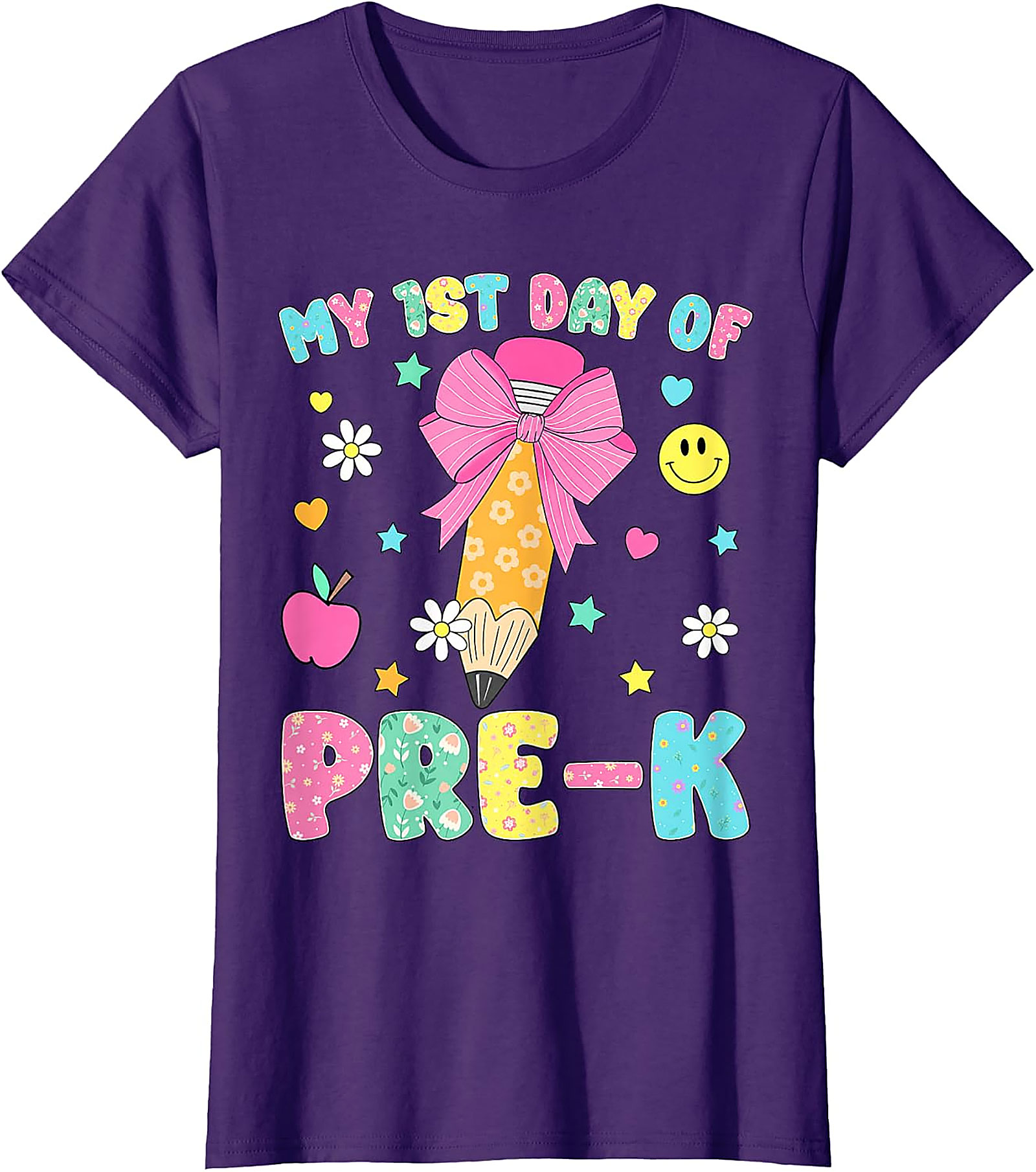 My 1st Day of Pre-K Shirt | Back to School Girls Tee
