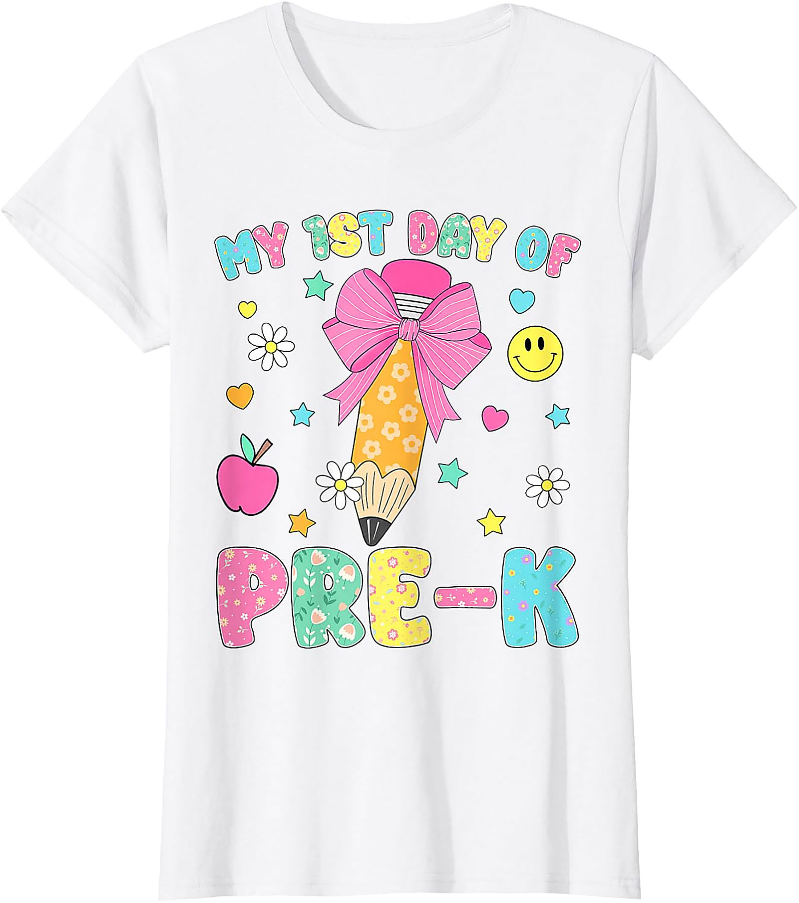 My 1st Day of Pre-K Shirt | Back to School Girls Tee