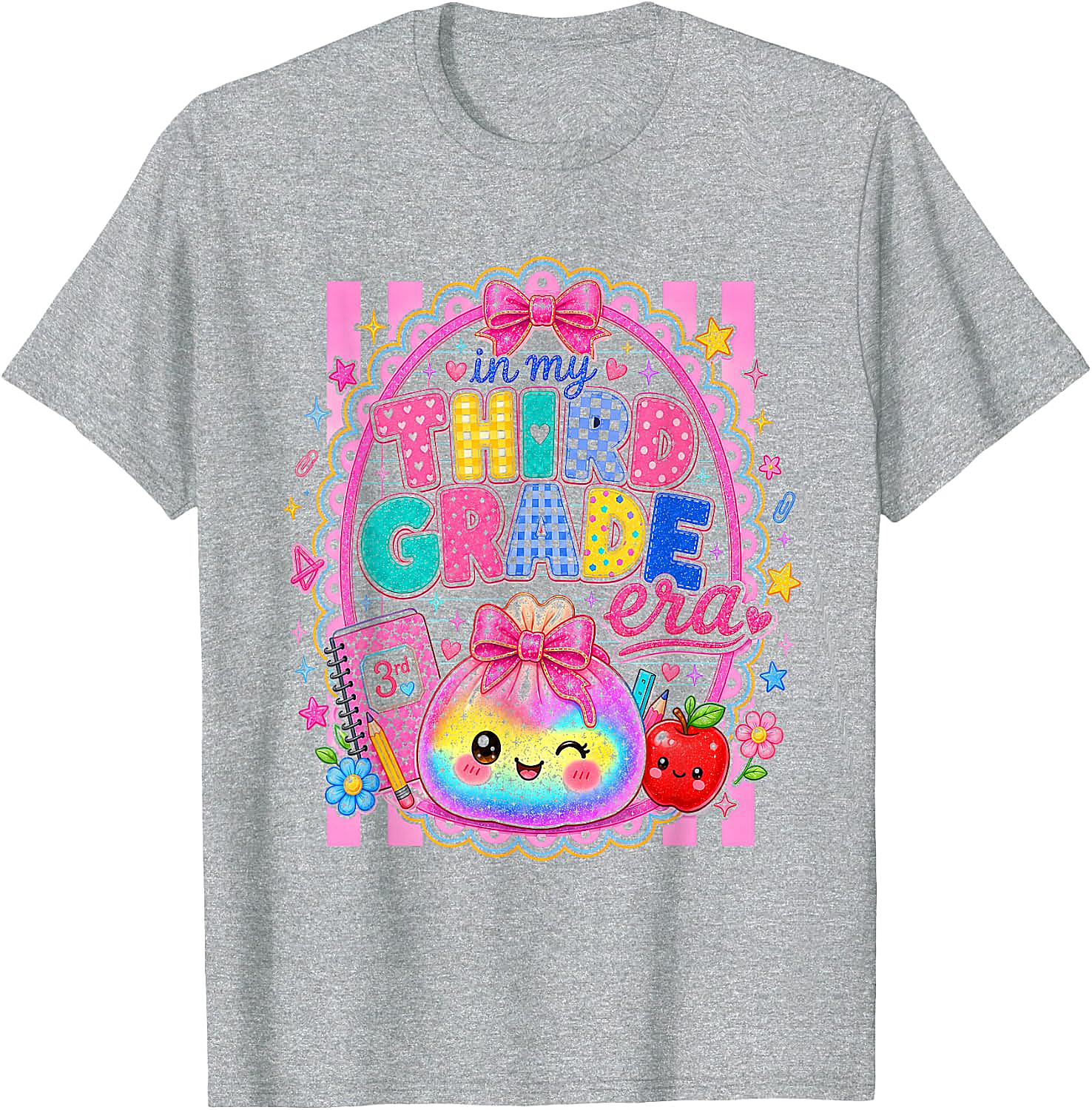  Third Grade Dumpling Tee - Back to School Girls & Teacher