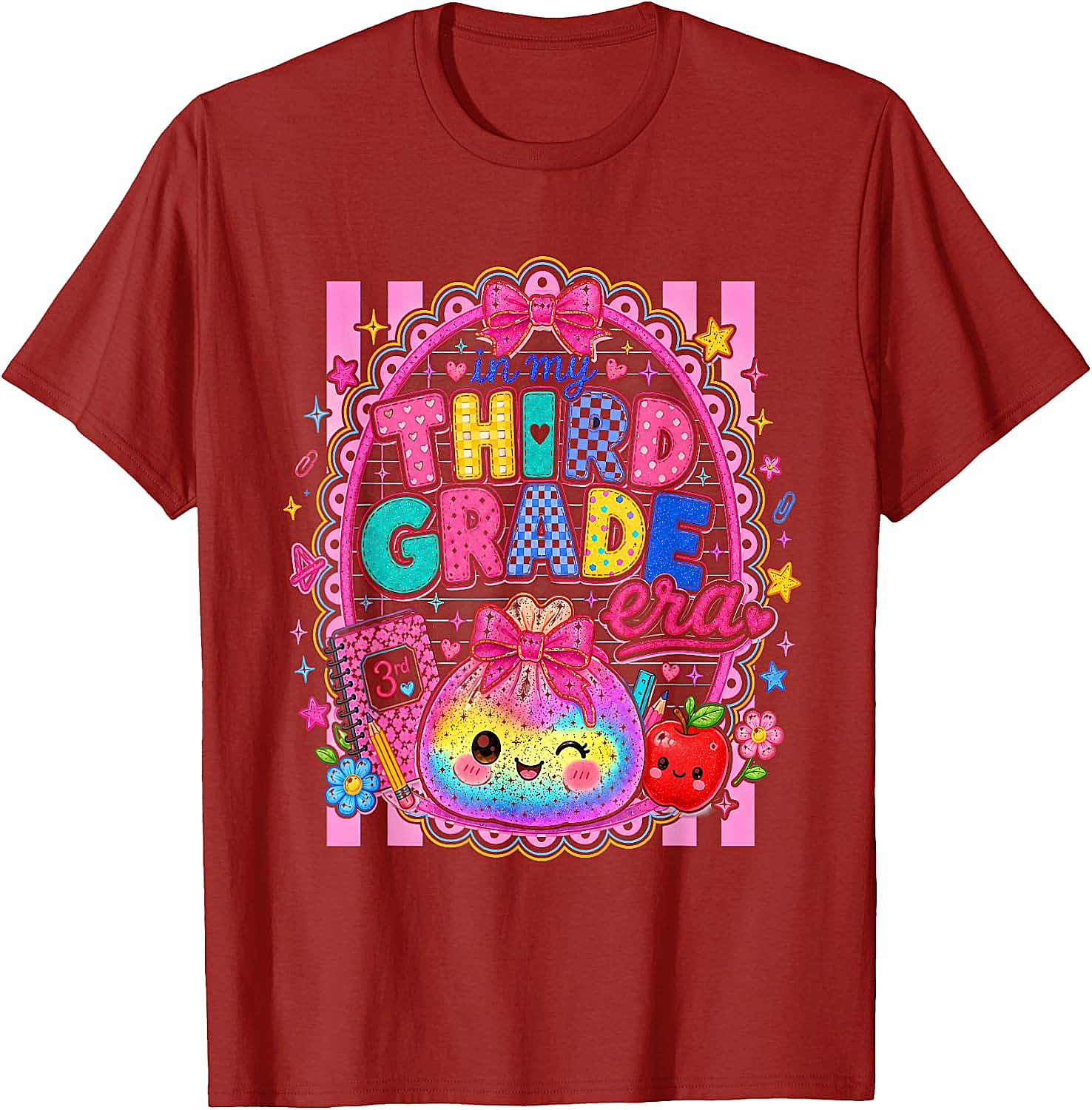  Third Grade Dumpling Tee - Back to School Girls & Teacher
