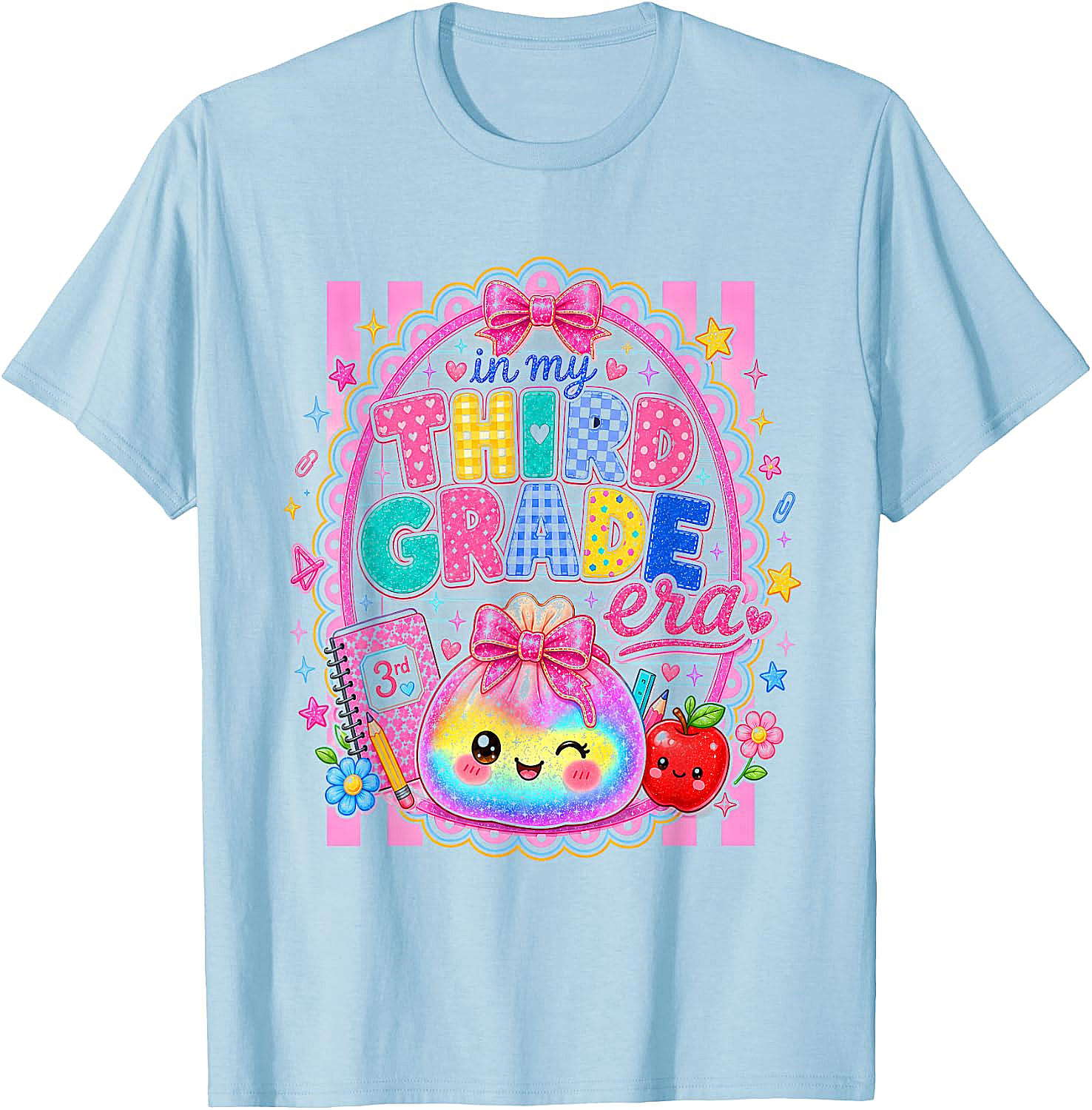  Third Grade Dumpling Tee - Back to School Girls & Teacher