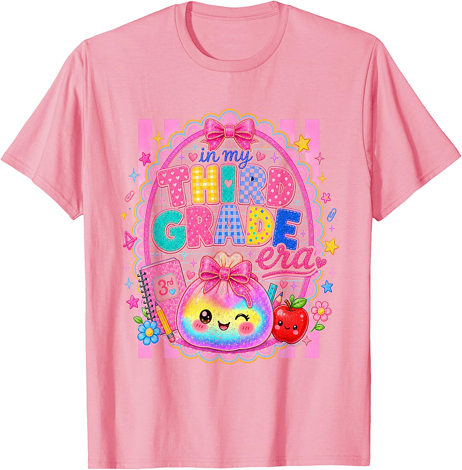  Third Grade Dumpling Tee - Back to School Girls & Teacher