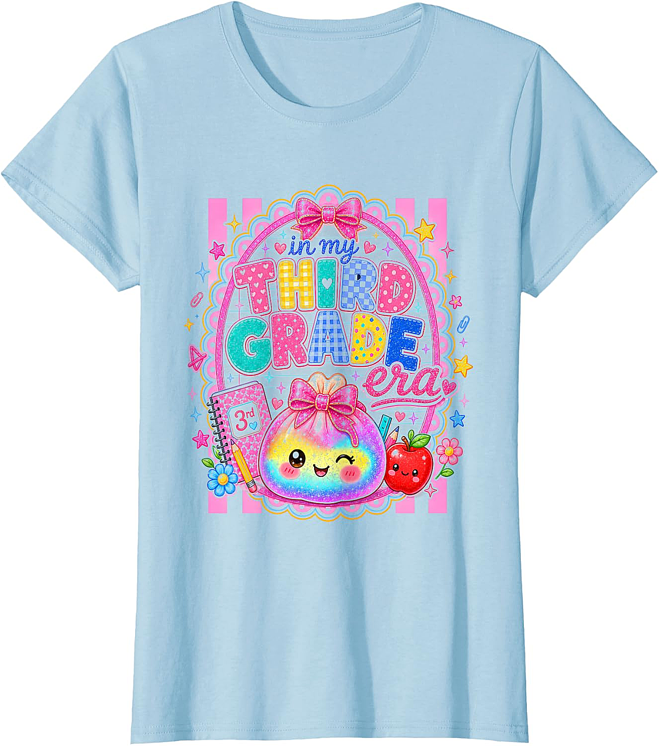  Third Grade Dumpling Tee - Back to School Girls & Teacher