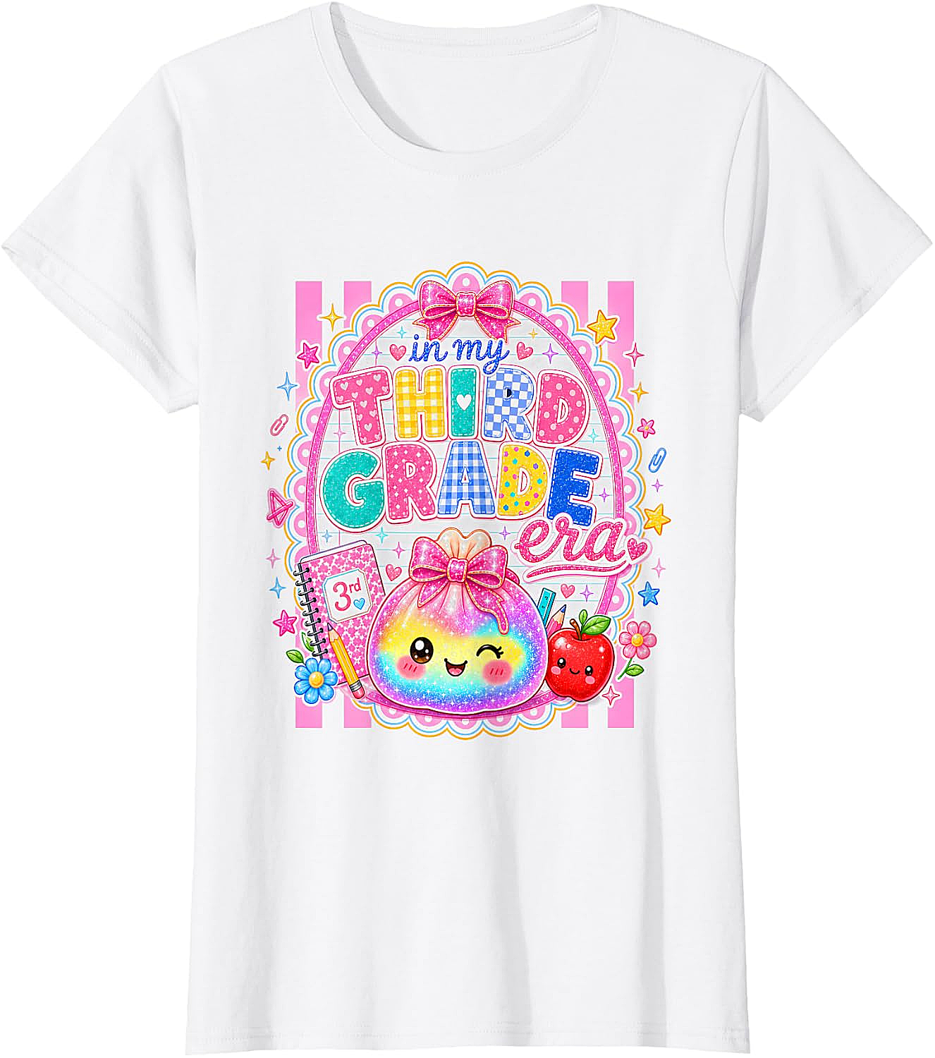  Third Grade Dumpling Tee - Back to School Girls & Teacher