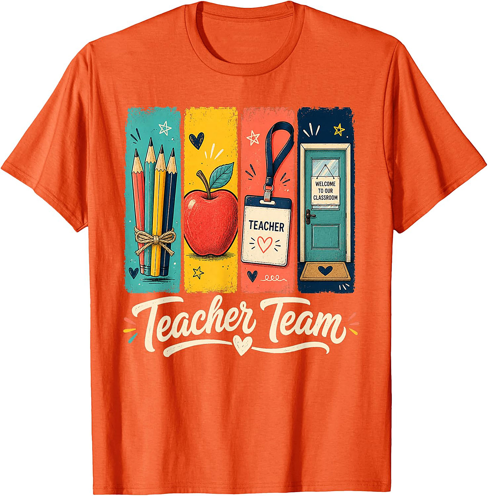 Teacher Team T-Shirt | Cute Educator Graphic Tee