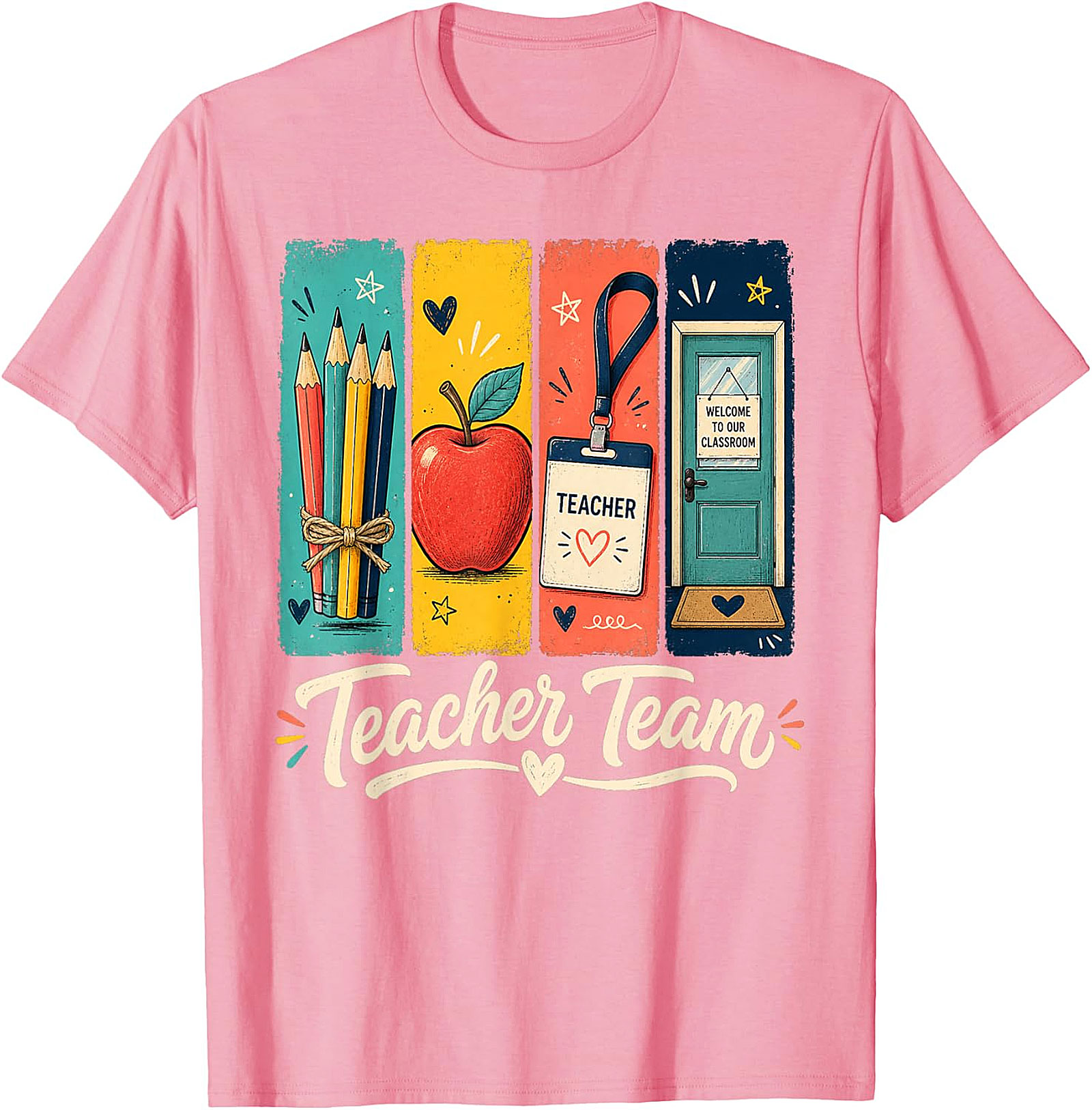 Teacher Team T-Shirt | Cute Educator Graphic Tee
