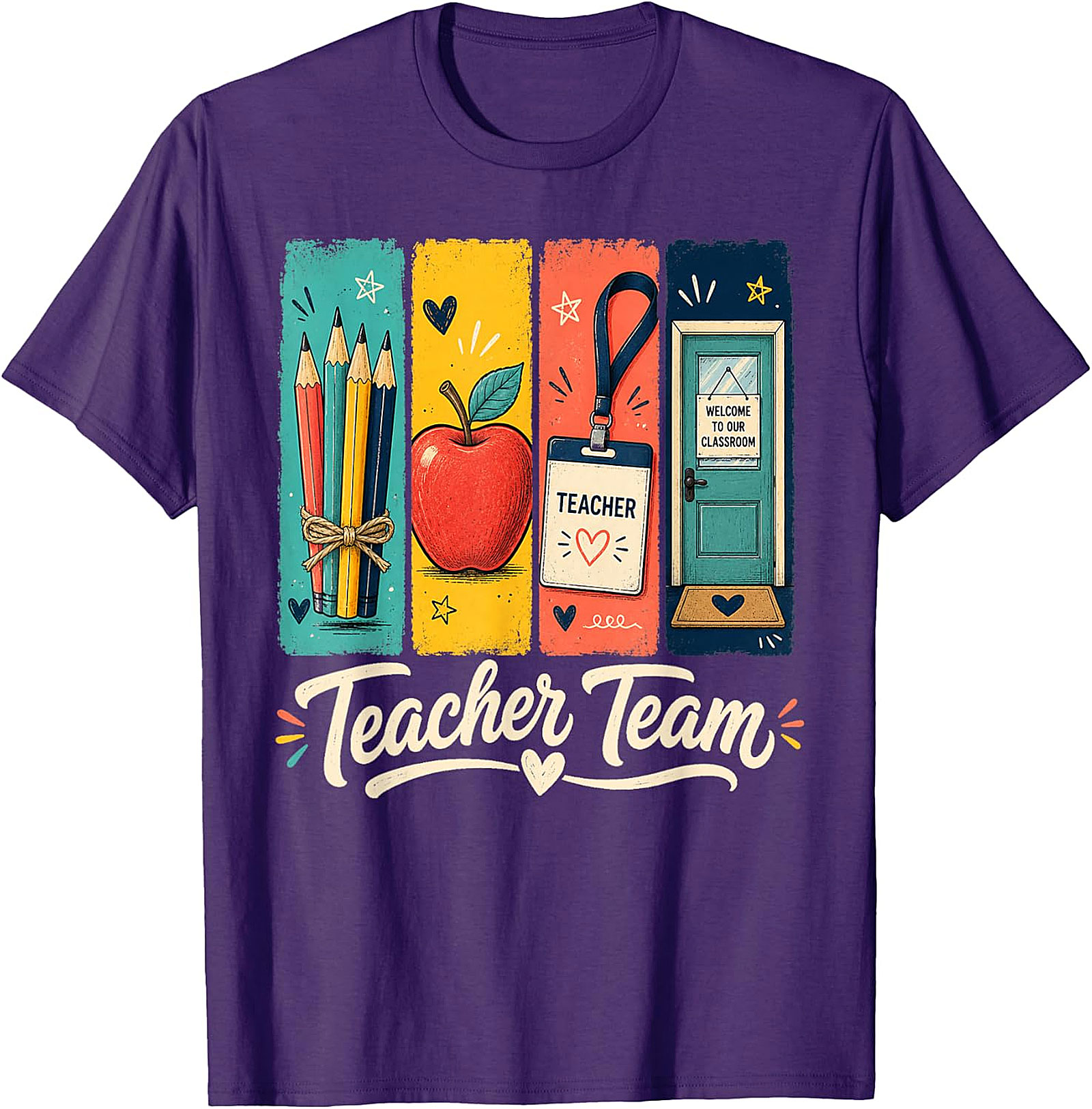 Teacher Team T-Shirt | Cute Educator Graphic Tee