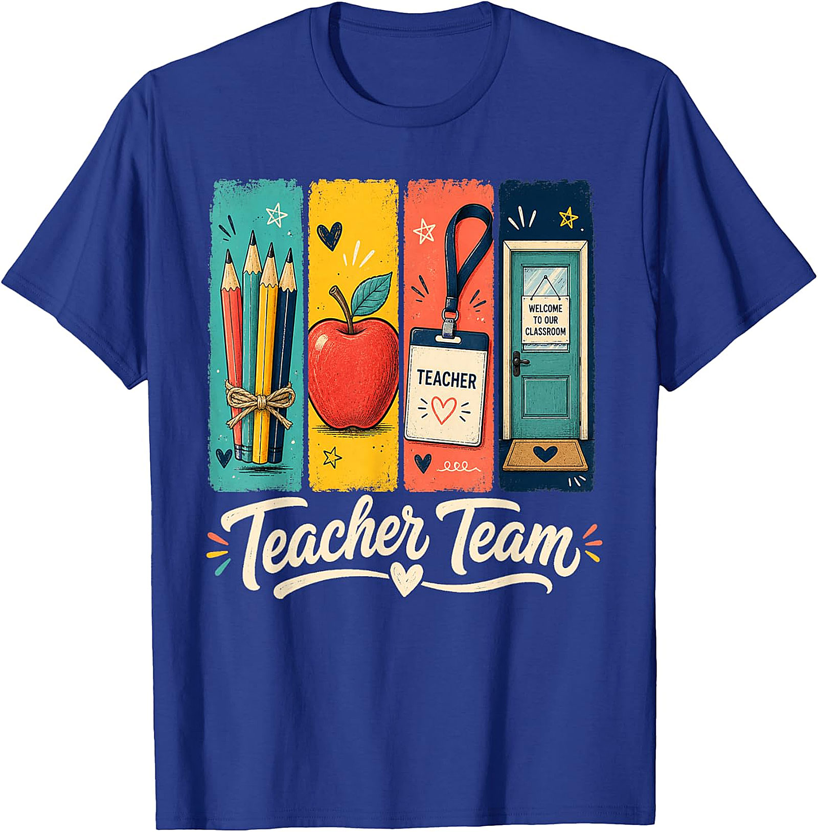 Teacher Team T-Shirt | Cute Educator Graphic Tee