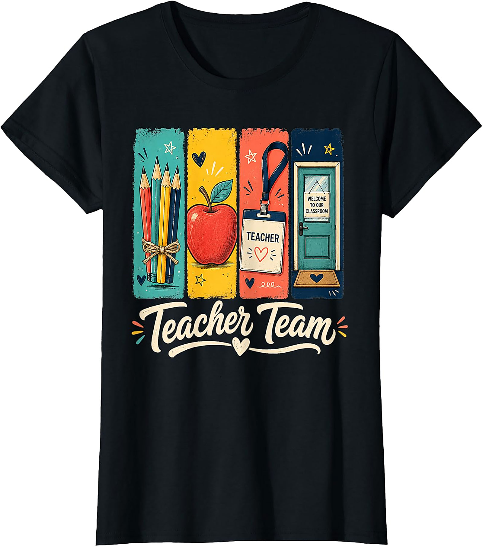 Teacher Team T-Shirt | Cute Educator Graphic Tee